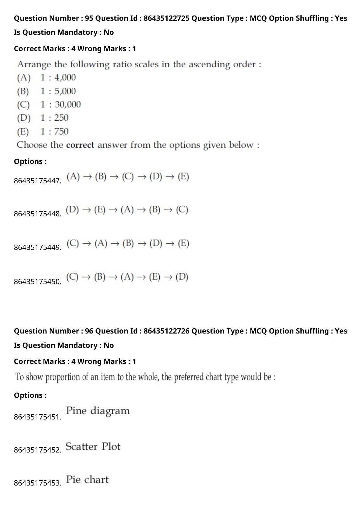 JEE Mains 2021: B Arch & B Planning English (Shift 2) 02-09-2021 Question Paper - Page 72