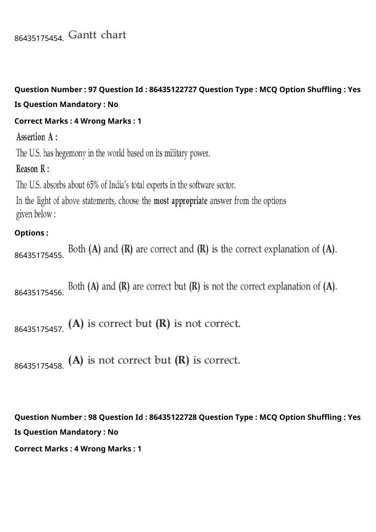 JEE Mains 2021: B Arch & B Planning English (Shift 2) 02-09-2021 Question Paper - Page 73