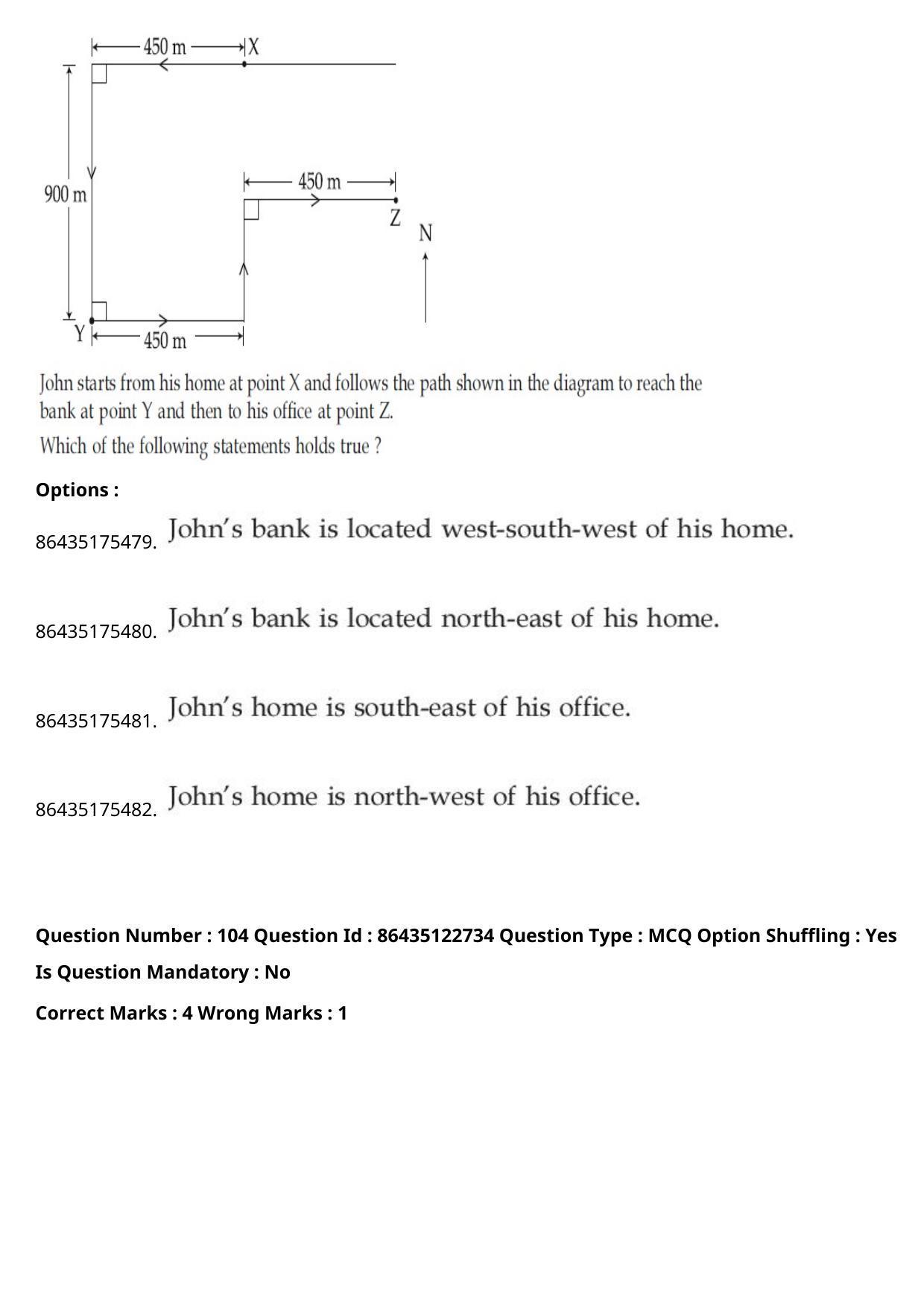 JEE Mains 2021: B Arch & B Planning English (Shift 2) 02-09-2021 Question Paper - Page 78