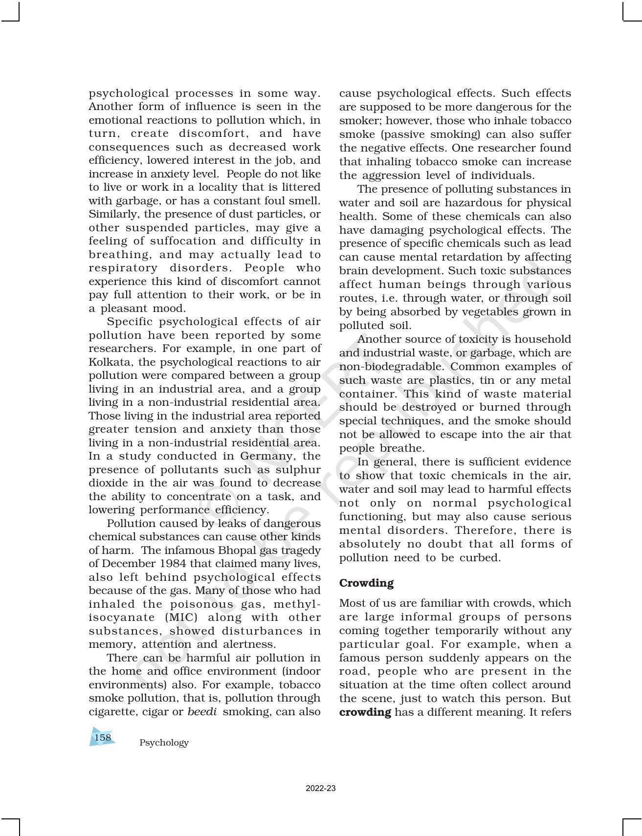 NCERT Book for Class 12 Psychology Chapter 8 Psychology and Life - Page 7