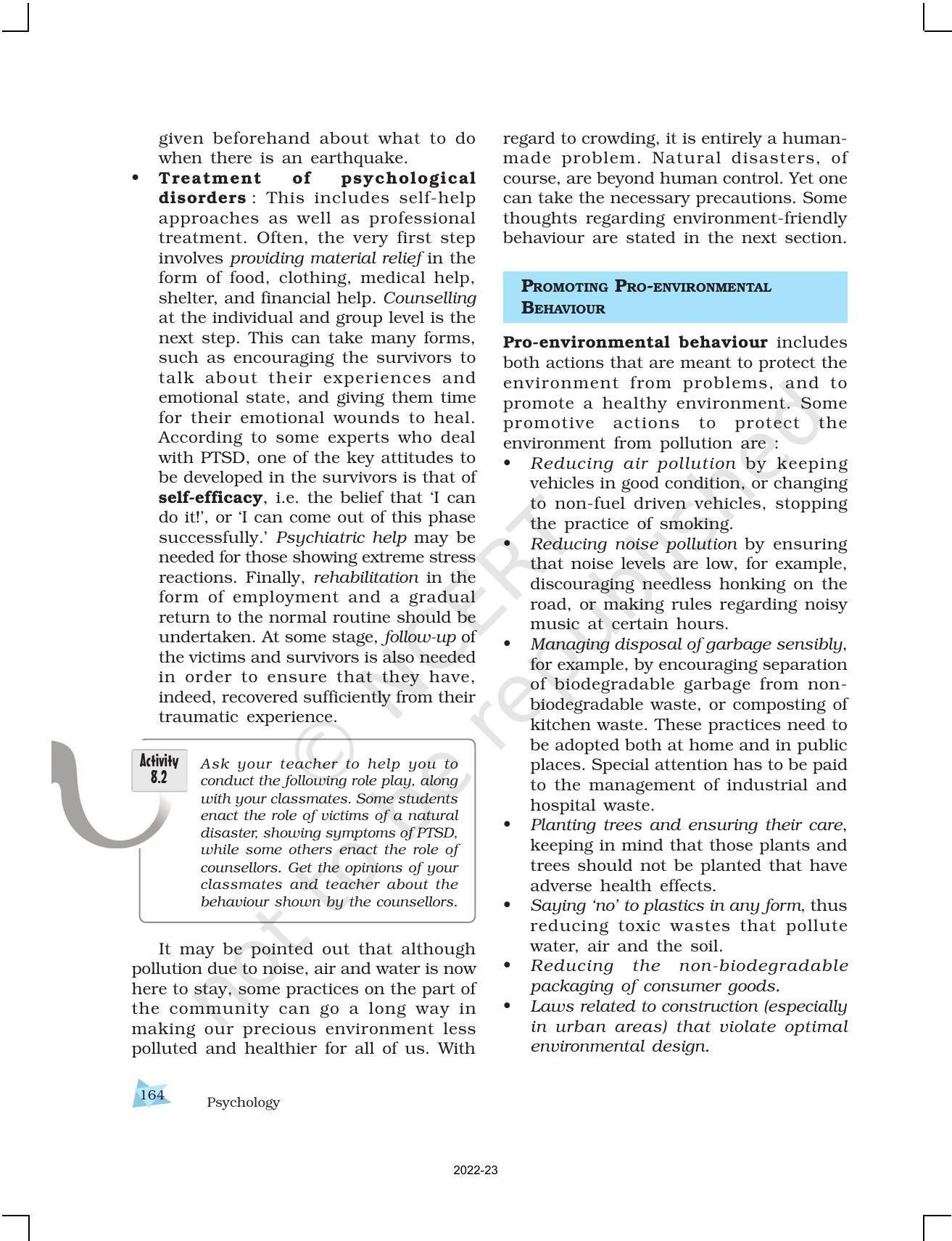 NCERT Book for Class 12 Psychology Chapter 8 Psychology and Life - Page 13