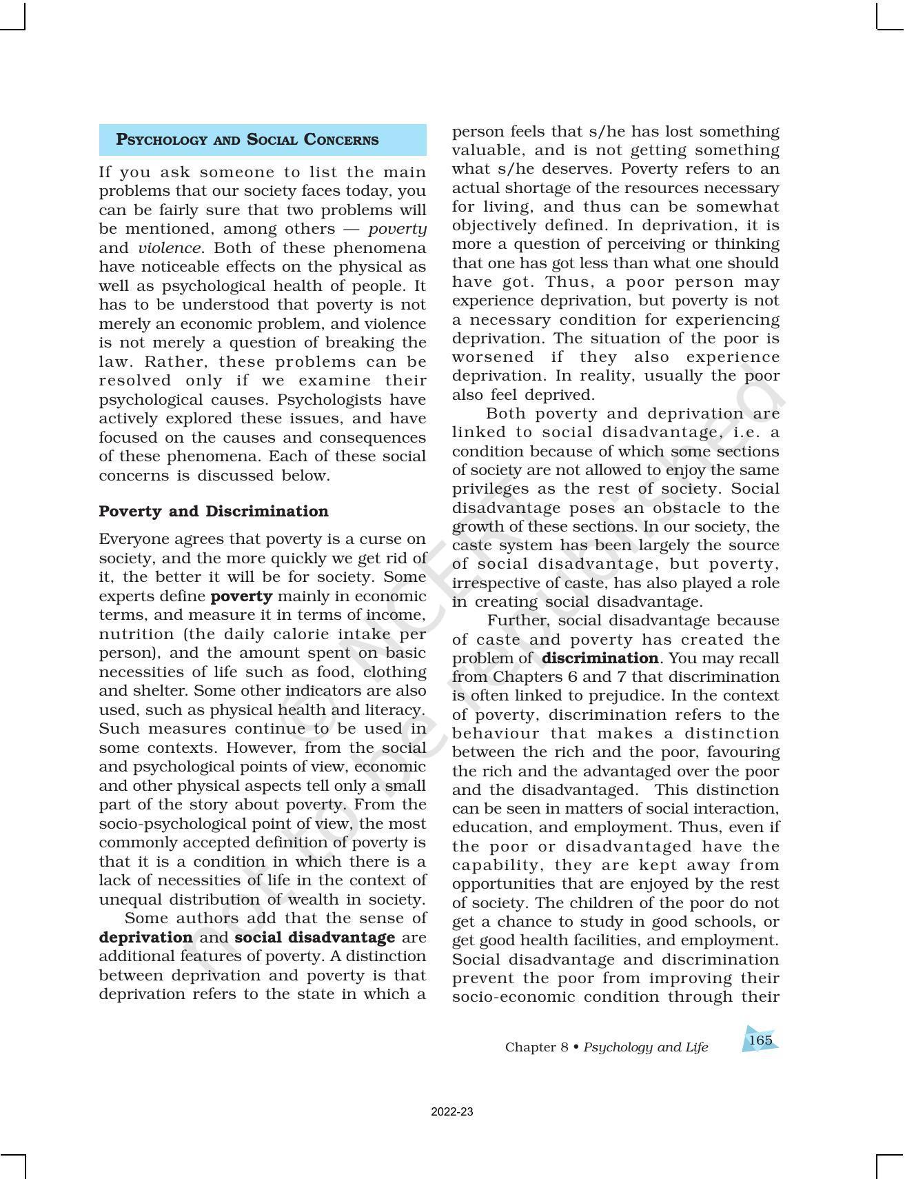 NCERT Book for Class 12 Psychology Chapter 8 Psychology and Life - Page 14
