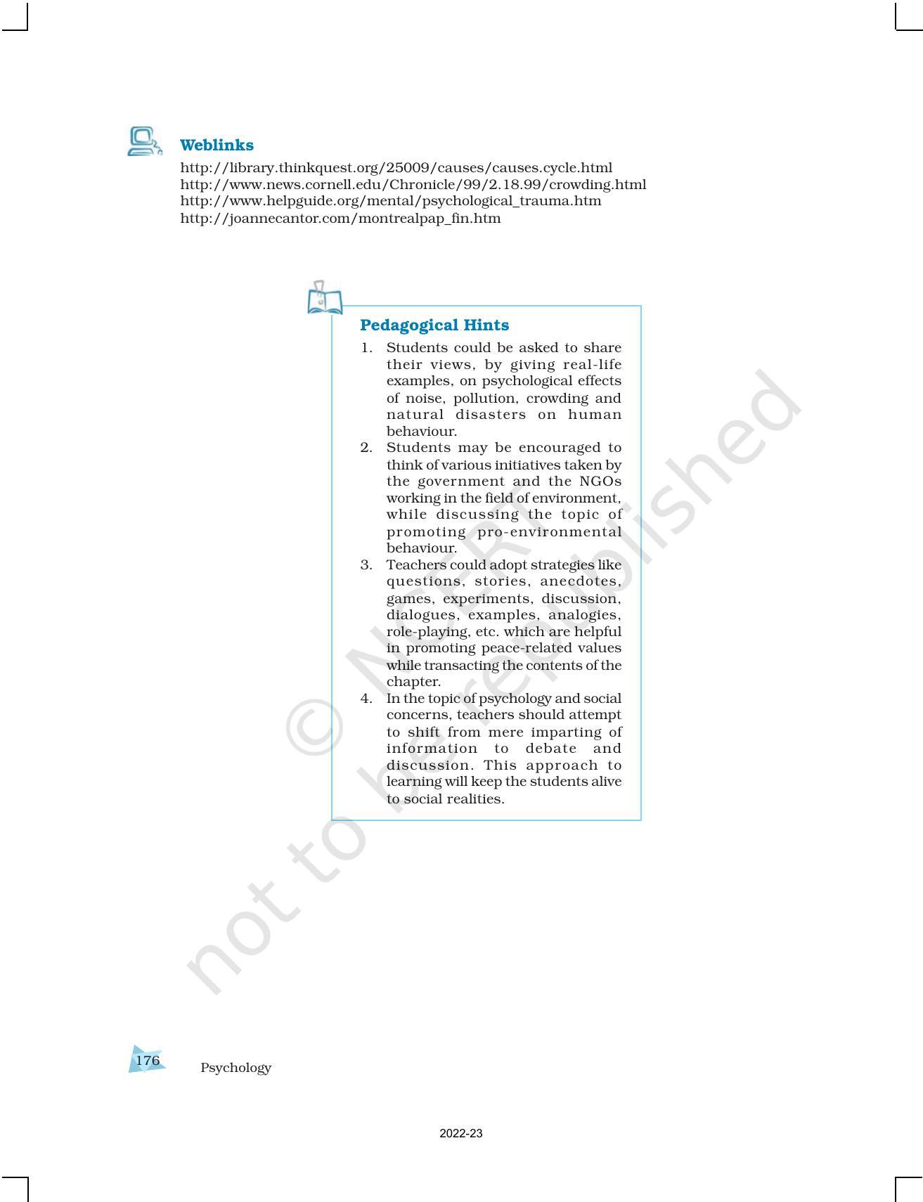 NCERT Book for Class 12 Psychology Chapter 8 Psychology and Life - Page 25