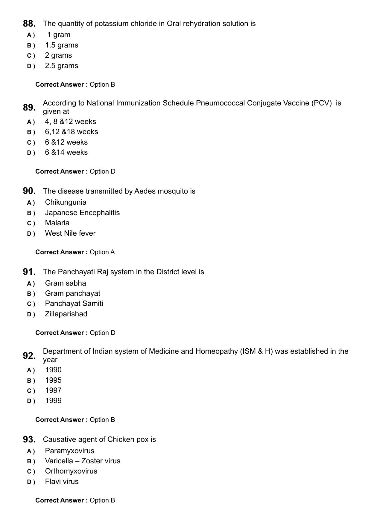 Kerala PG Nursing 2024 Question Paper with Answer Key - Page 16