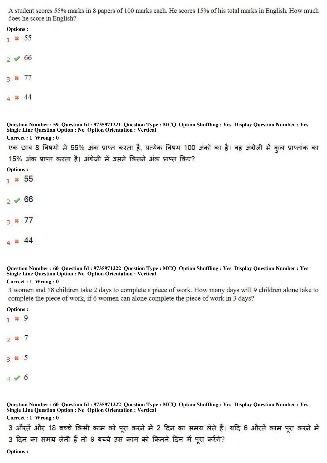 MP CPCT 13th Aug 2017 English Question Paper Shift 2 - Page 44