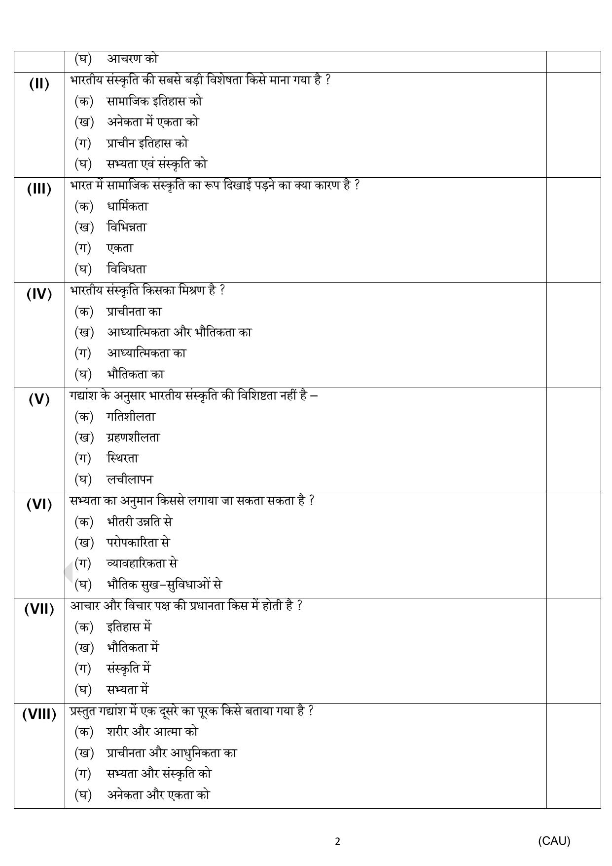 Edudel Class 12 Hindi Practice Papers-1 (2023-24) - Page 2