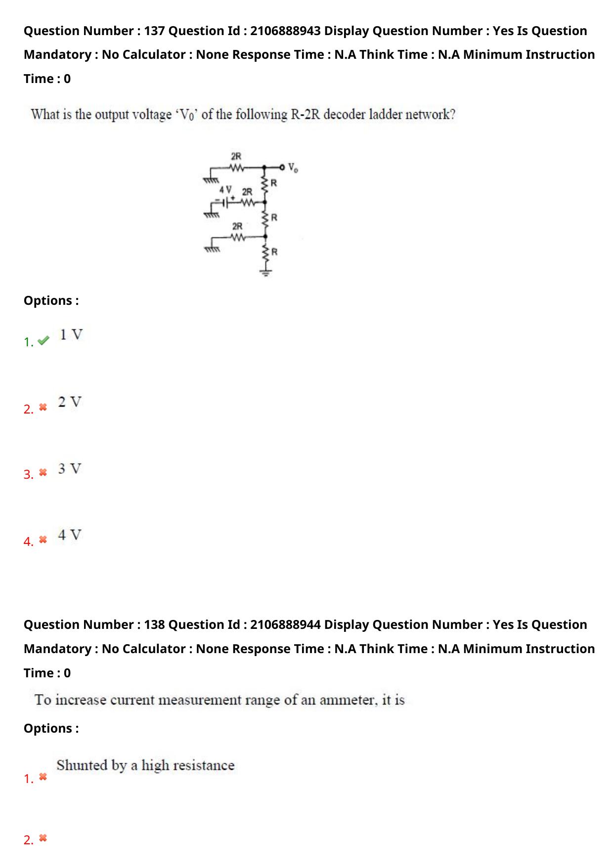 AP ECET 2024 Electronics and Instrumentation Engineering (Shift 2) Question Paper wth Key - Page 87