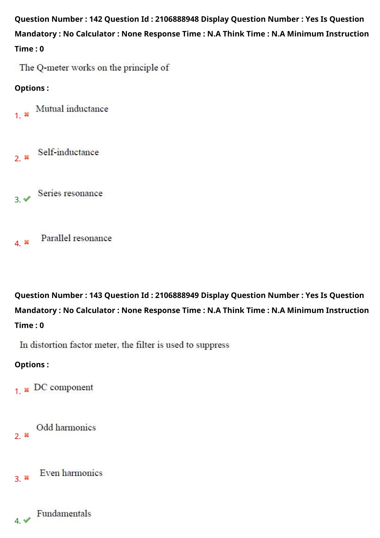 AP ECET 2024 Electronics and Instrumentation Engineering (Shift 2) Question Paper wth Key - Page 90