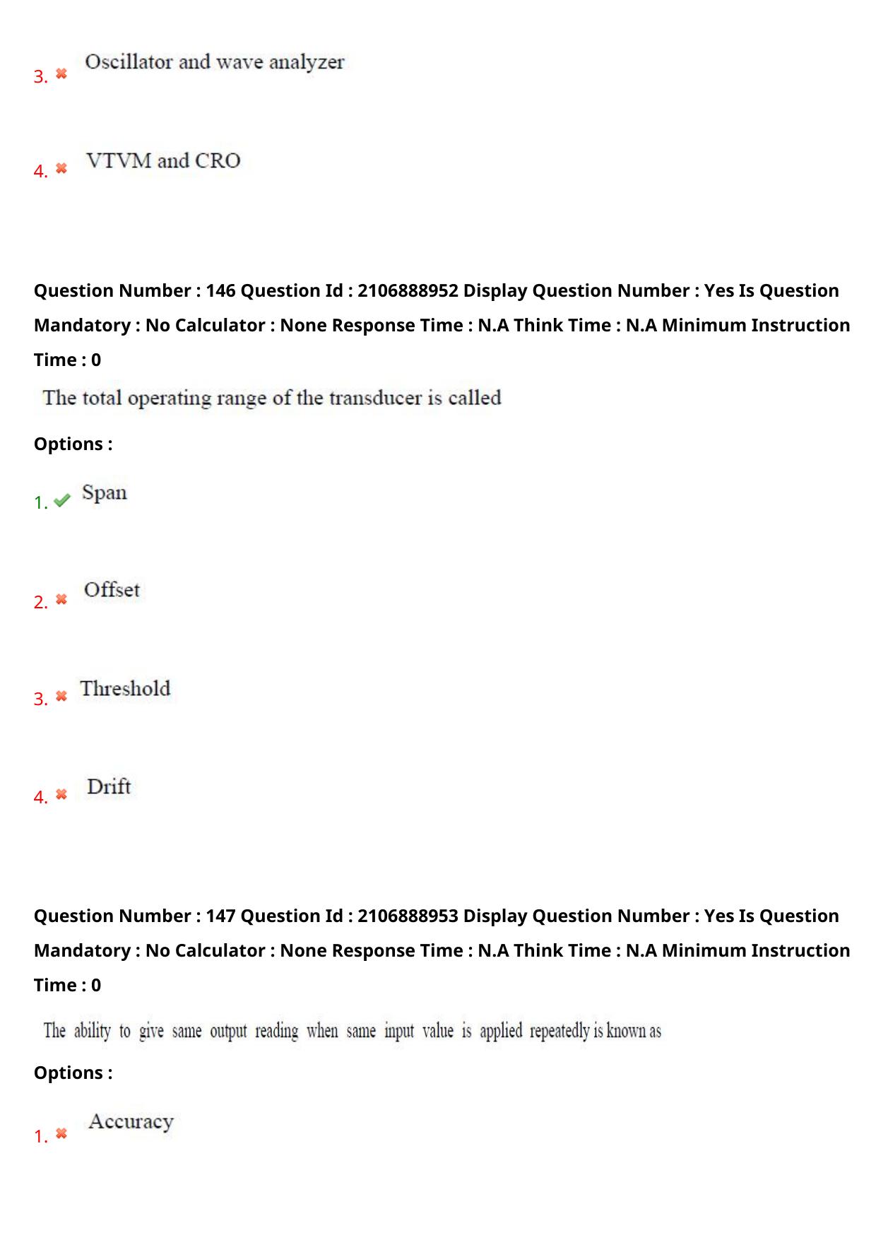 AP ECET 2024 Electronics and Instrumentation Engineering (Shift 2) Question Paper wth Key - Page 92