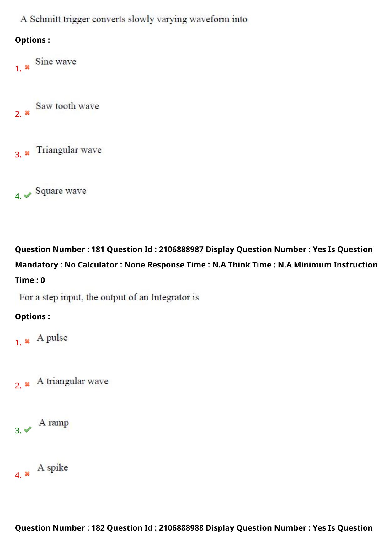 AP ECET 2024 Electronics and Instrumentation Engineering (Shift 2) Question Paper wth Key - Page 111