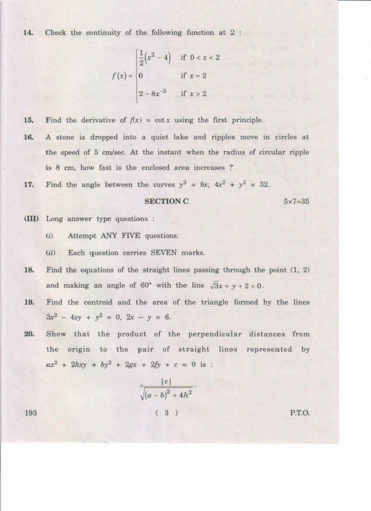 AP Inter 1st Year Mathematics-IB (EM) May-2019-General Question Paper - Page 3