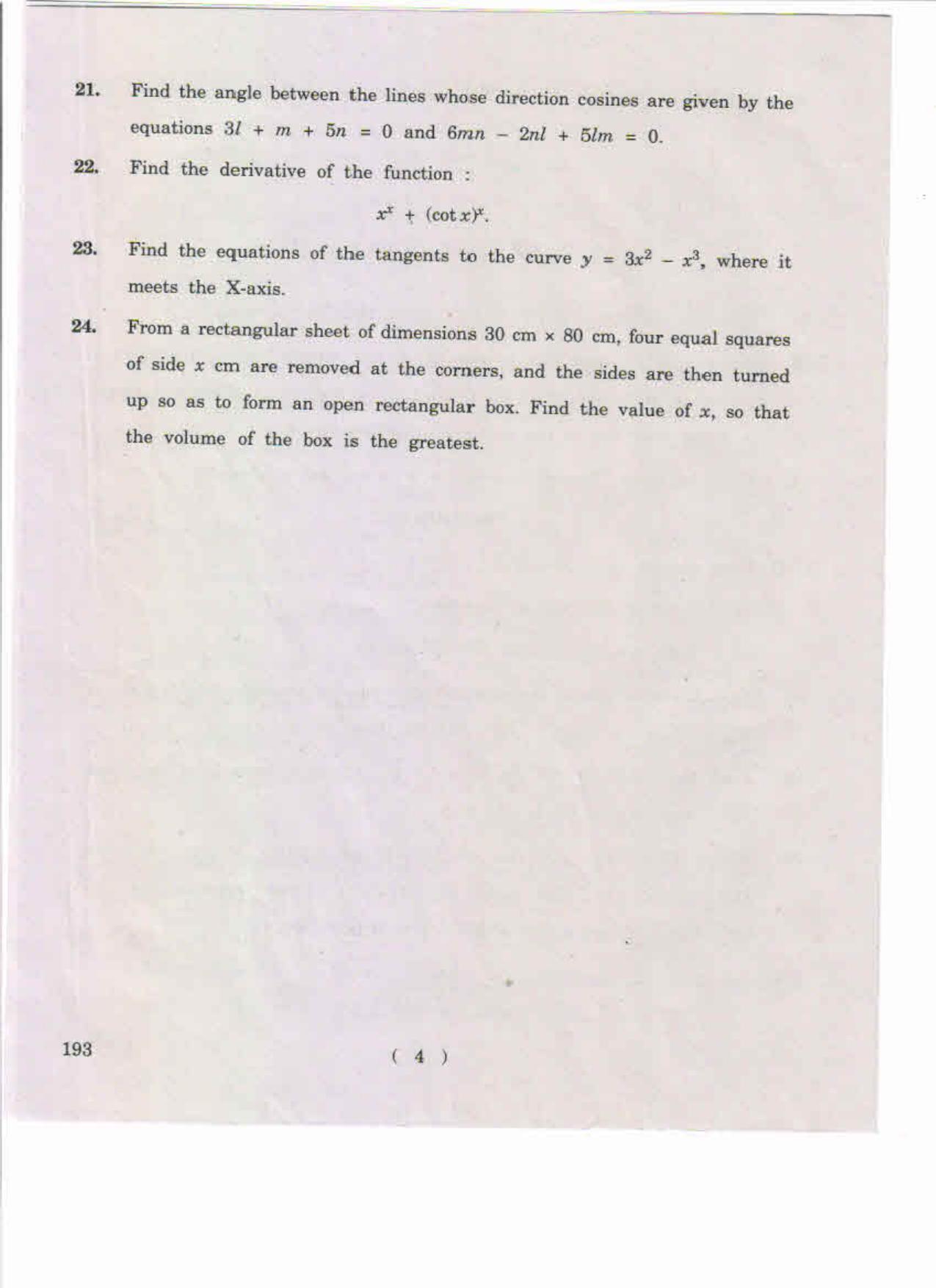 AP Inter 1st Year Mathematics-IB (EM) May-2019-General Question Paper - Page 4