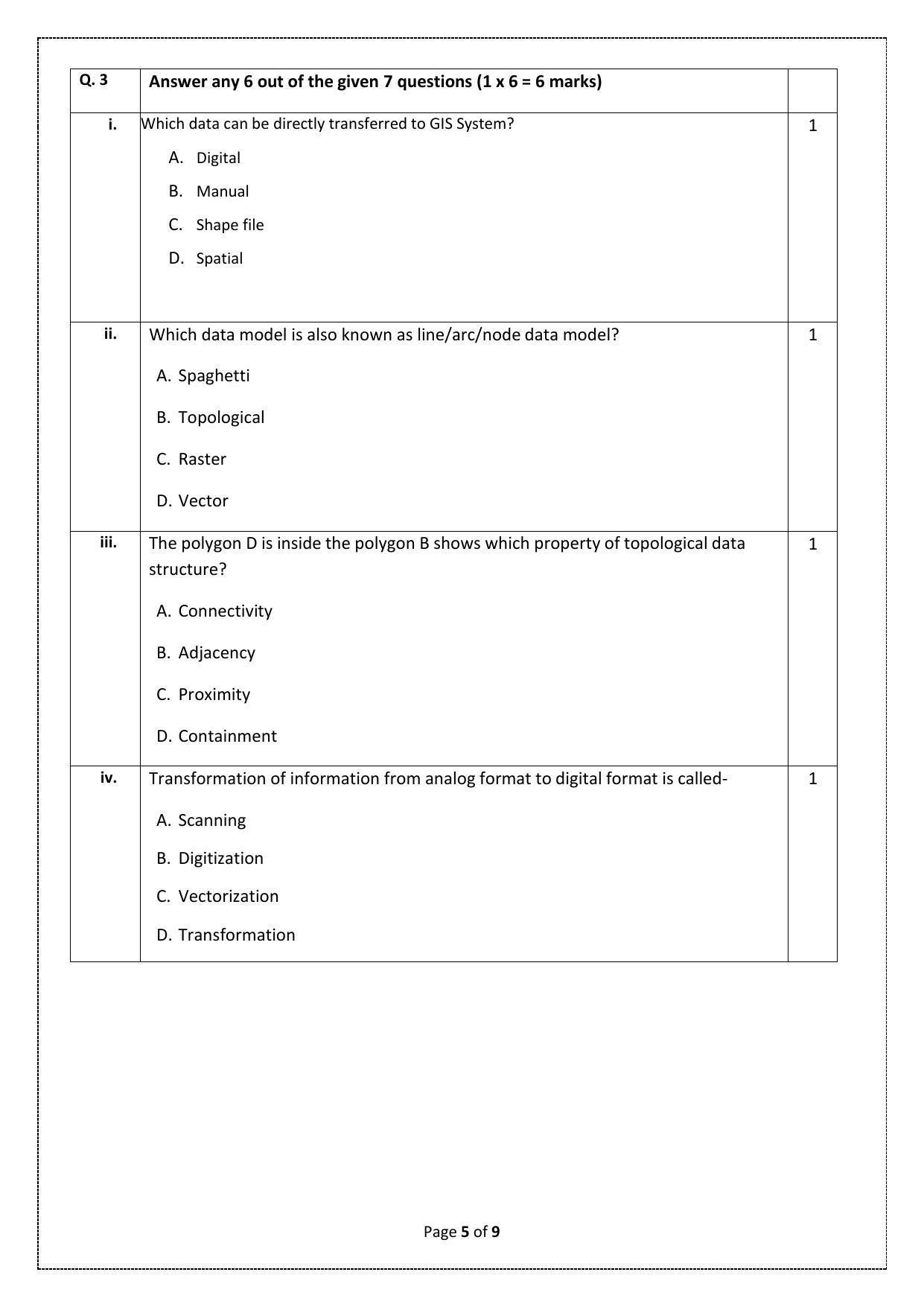 CBSE Class 10 Geospatial Technology (Skill Education) Sample Papers 2023 - Page 5