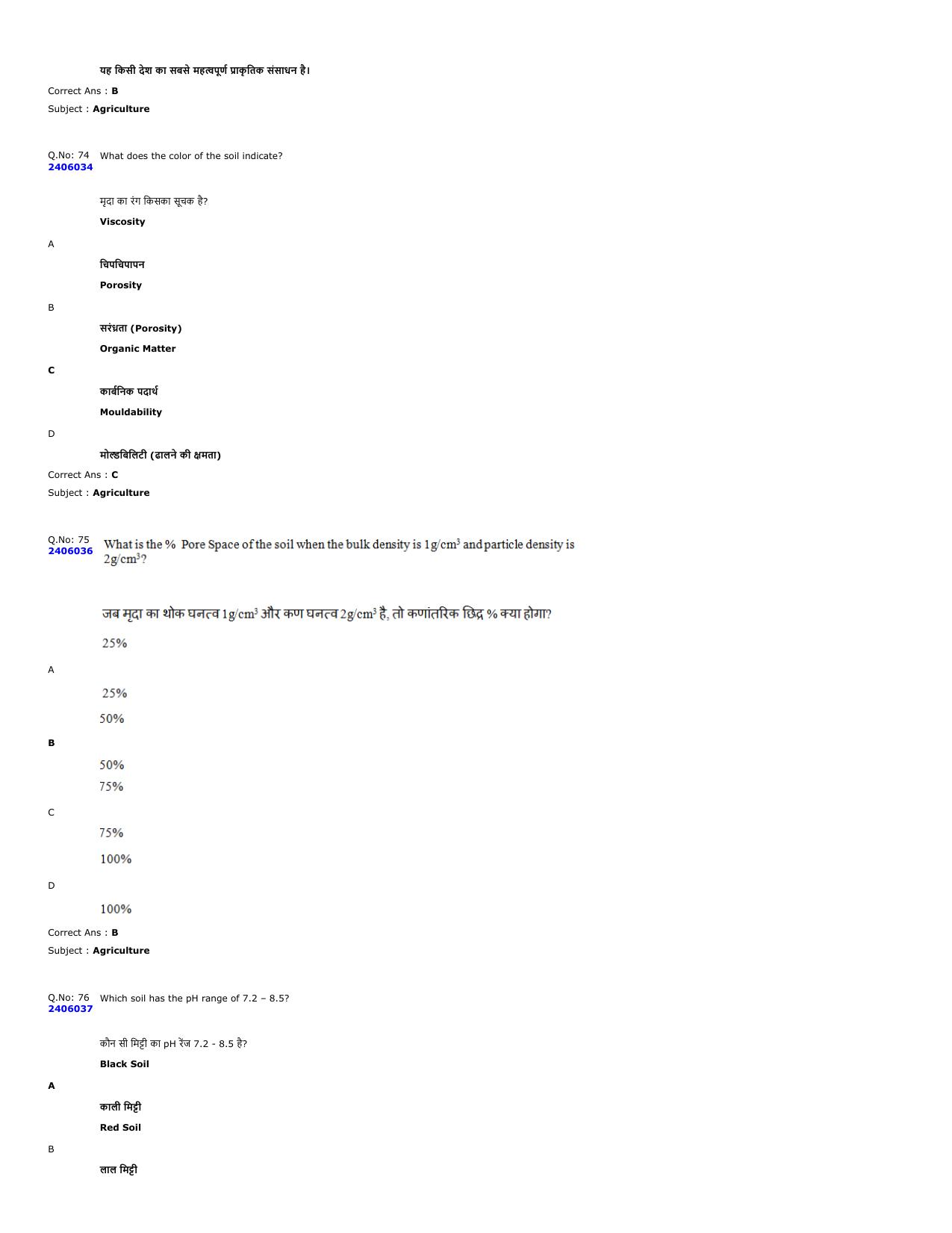 MP PAT 2024 Question Papers - Page 28