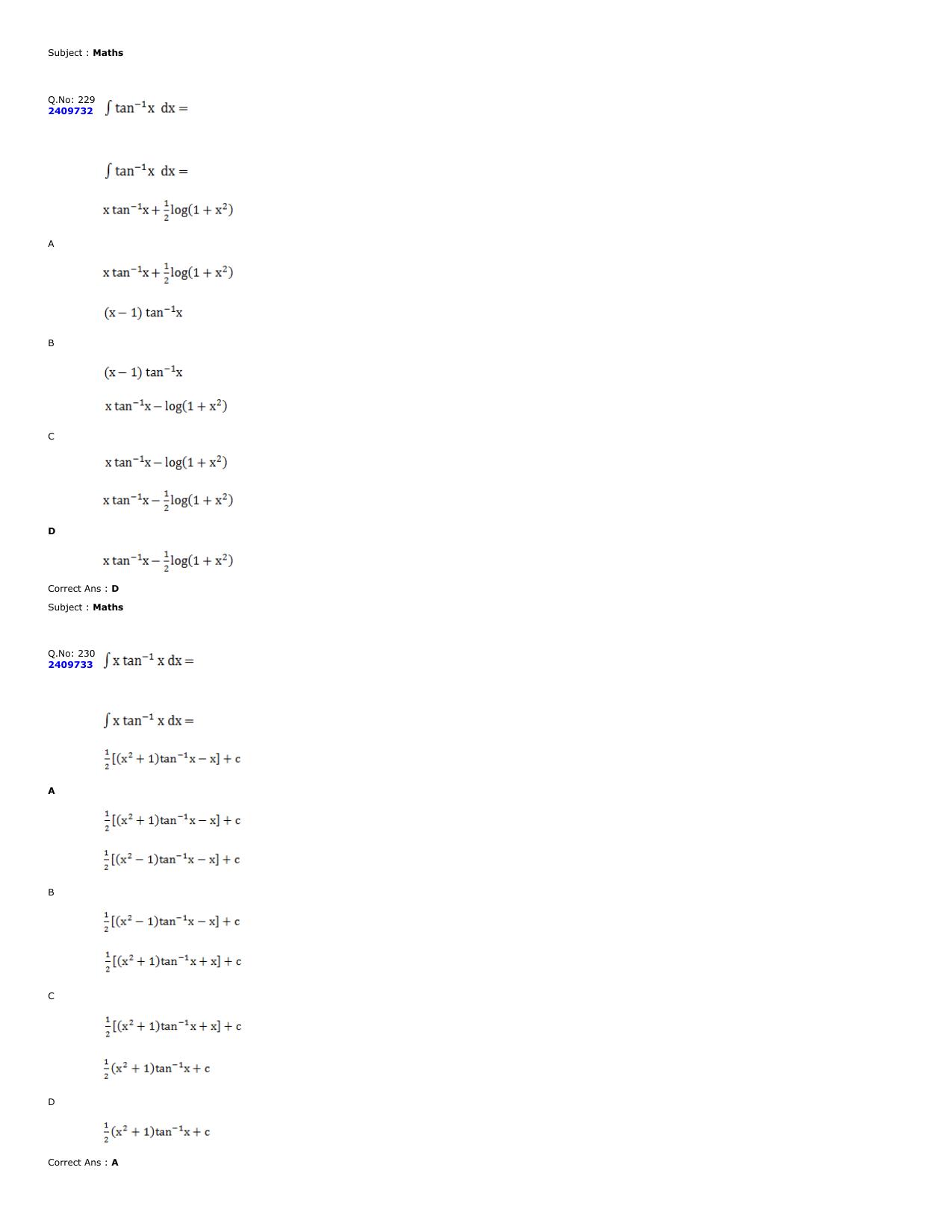 MP PAT 2024 Question Papers - Page 86