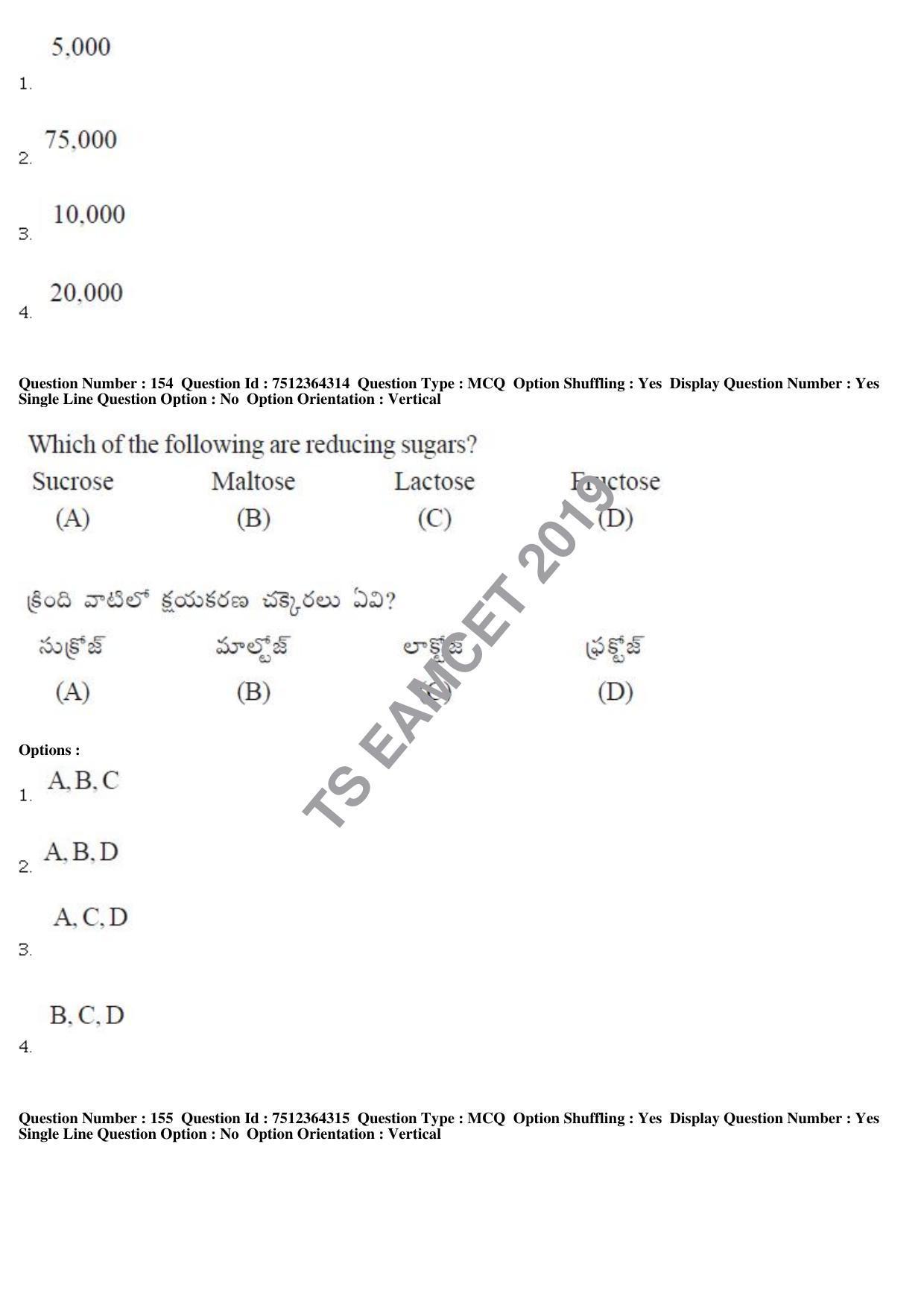 TS EAMCET 2019 Engineering Question Paper with Key (3 May 2019 Forenoon) - Page 106