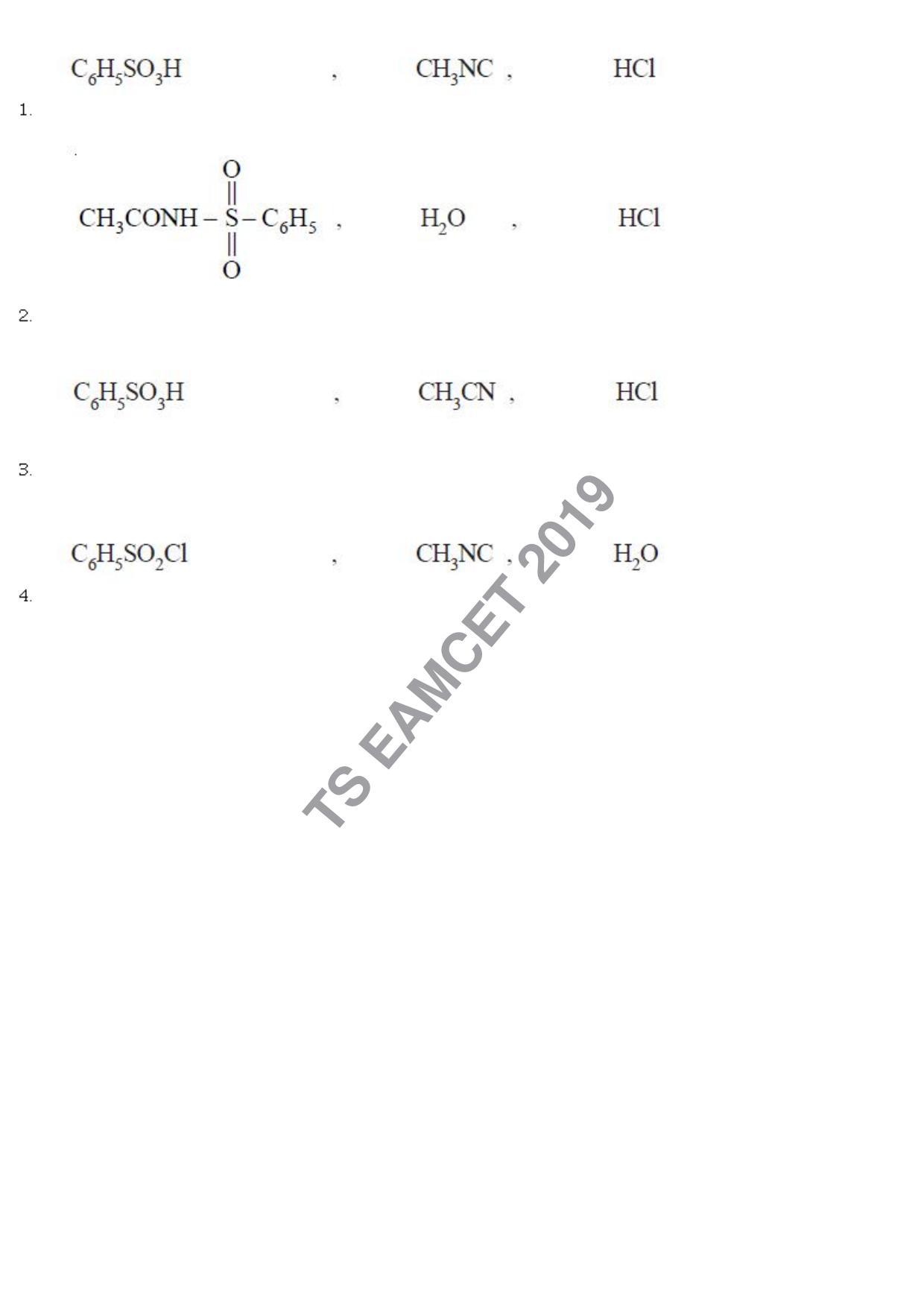 TS EAMCET 2019 Engineering Question Paper with Key (3 May 2019 Forenoon) - Page 112