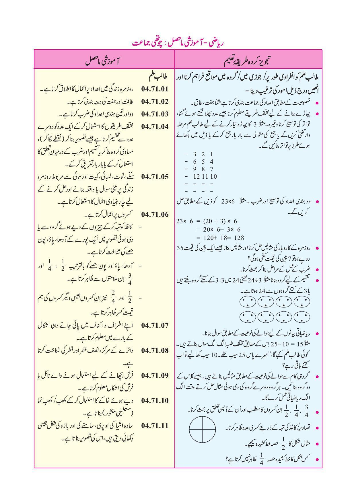 Maharashtra Board Class 4 Maths (Urdu Medium) Textbook - Page 8
