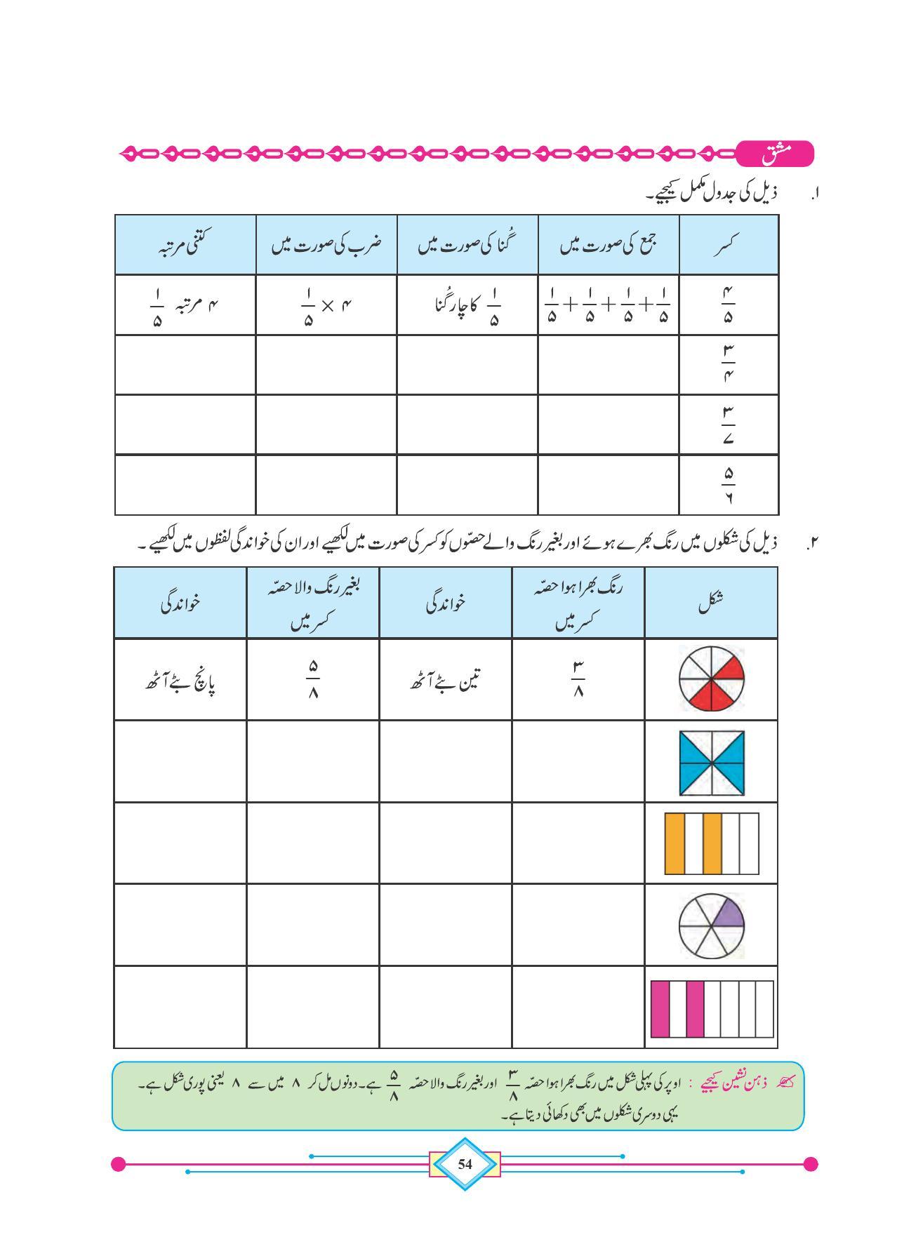 Maharashtra Board Class 4 Maths (Urdu Medium) Textbook - Page 64