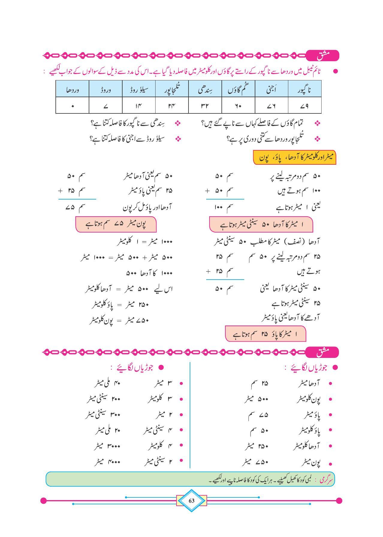 Maharashtra Board Class 4 Maths (Urdu Medium) Textbook - Page 73