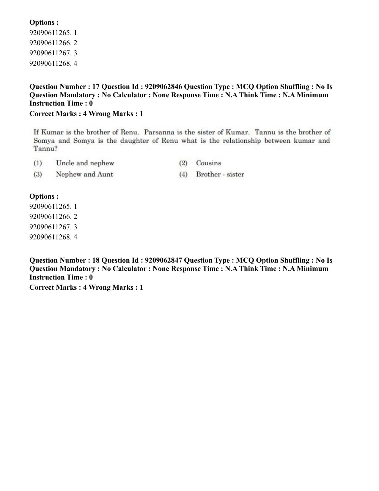 CUET PG 2023: ACQP07 – Dharmashastra (BHU) (Eng.)-Shift 3 (06-06-2023) Question Paper - Page 28