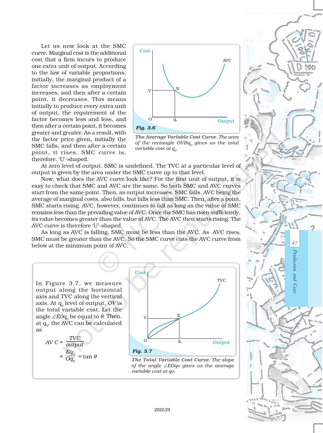 NCERT Book for Class 12 Economics (Microeconomics) Chapter 3 Production and Costs - Page 12