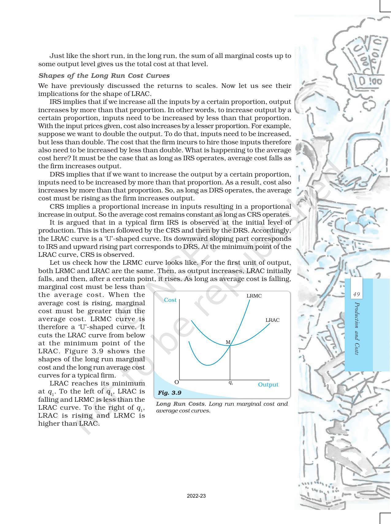 NCERT Book for Class 12 Economics (Microeconomics) Chapter 3 Production and Costs - Page 14