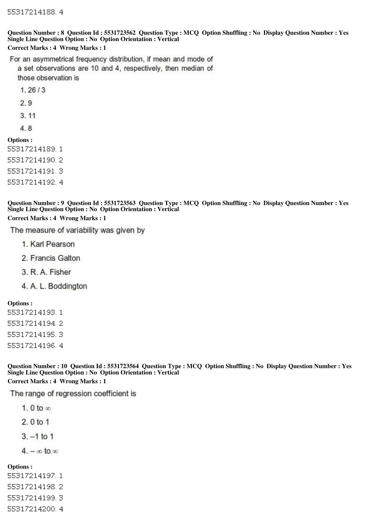 ICAR AIEEA PG 2019 WATER SCIENCE AND TECHNOLOGY Question Paper - Page 5