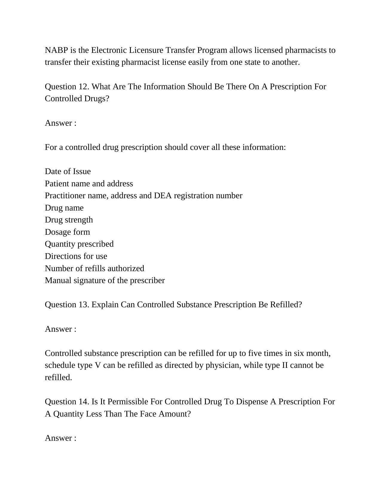 INI CET Pharmacy Practice Paper - Page 5