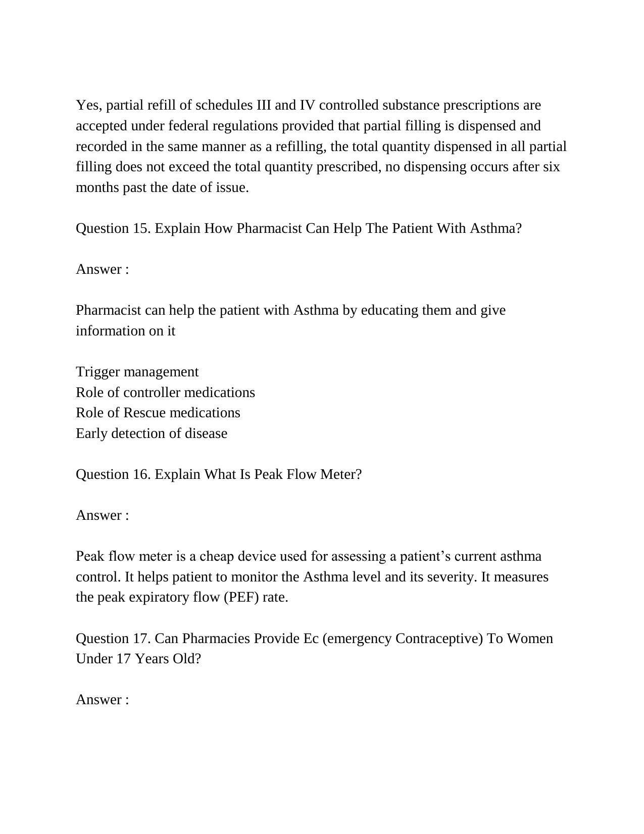INI CET Pharmacy Practice Paper - Page 6