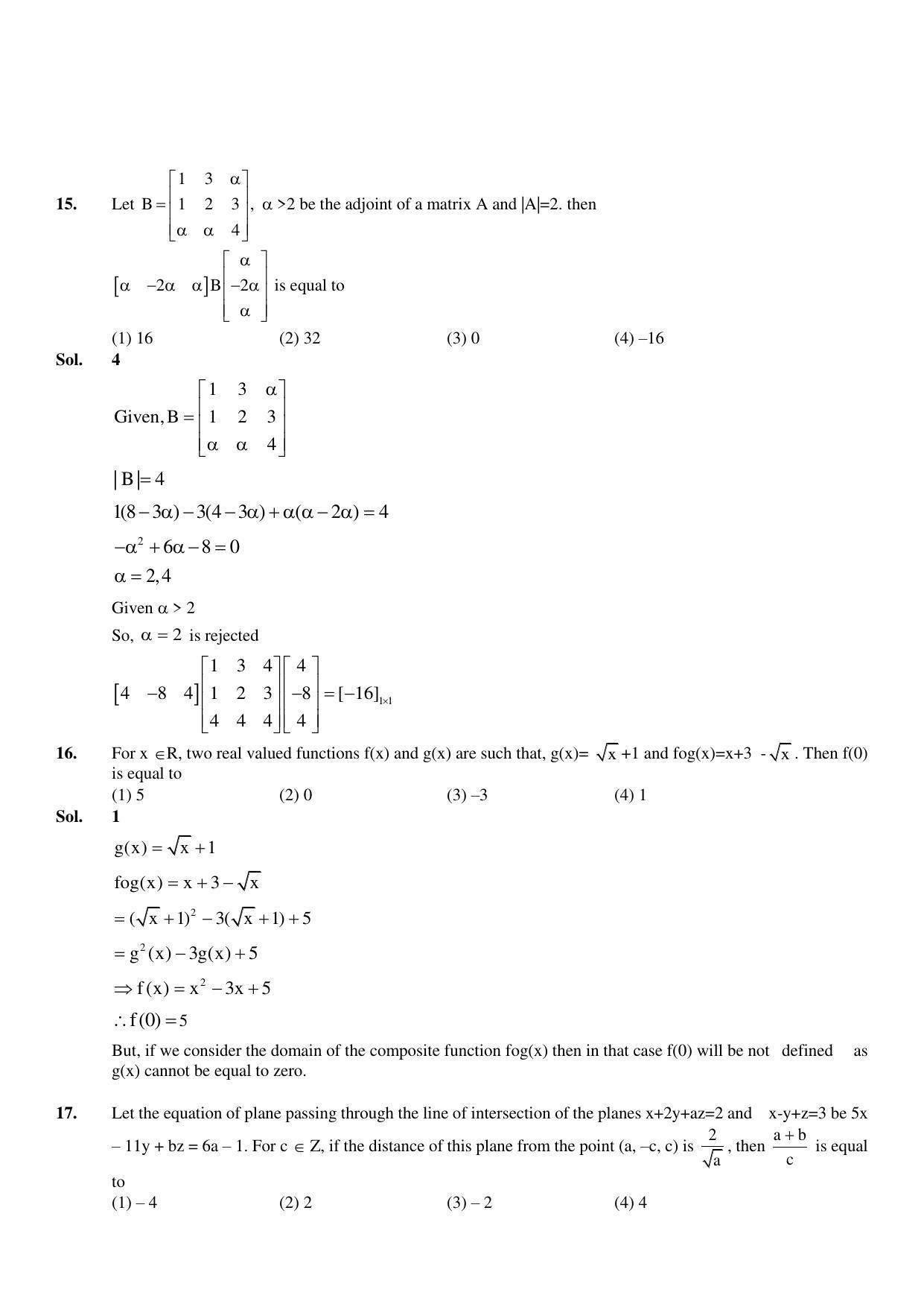 JEE Mains 2023: 13th April 2023 Shift-1 (Morning) Question Paper With Solution (April, Session-2) - Page 7