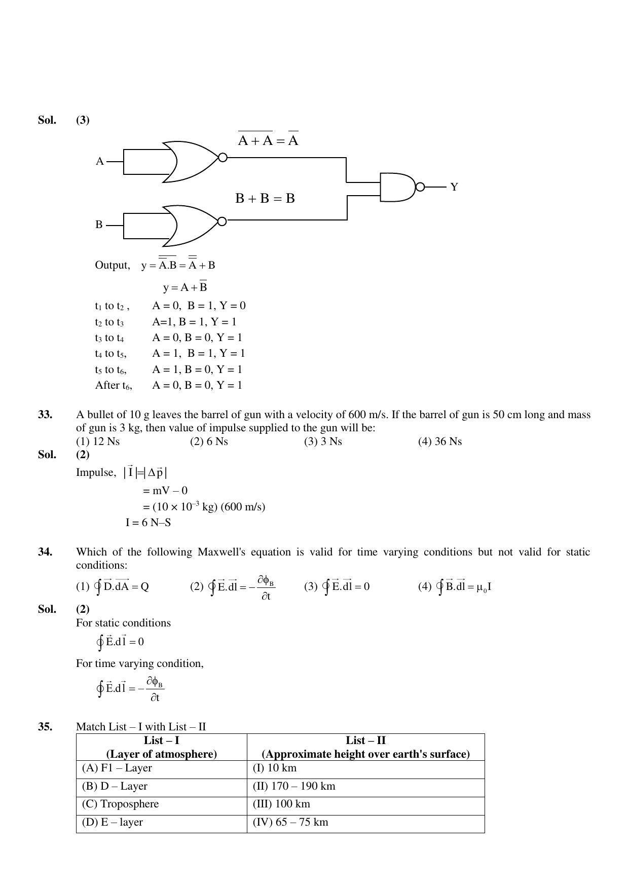 JEE Mains 2023: 13th April 2023 Shift-1 (Morning) Question Paper With Solution (April, Session-2) - Page 16