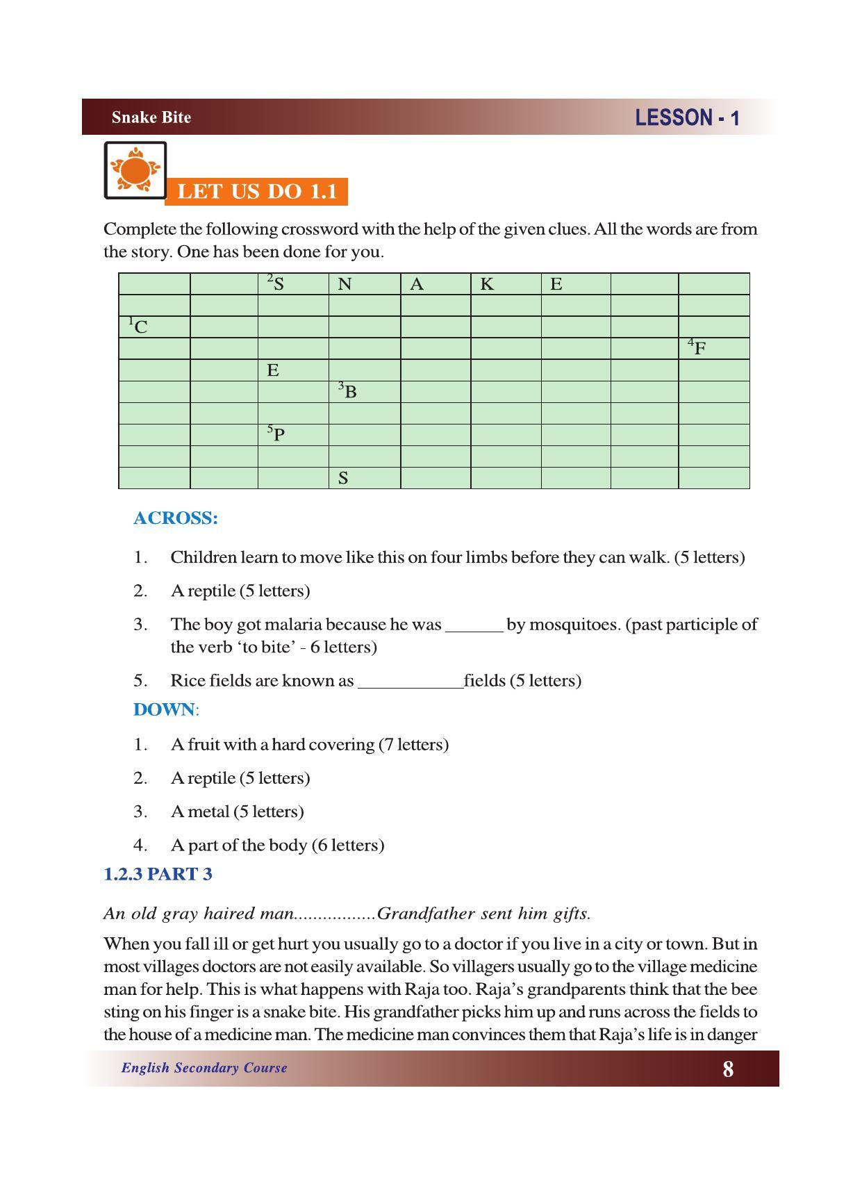 CGSOS Class 10 English eBook (English Medium) - Page 14