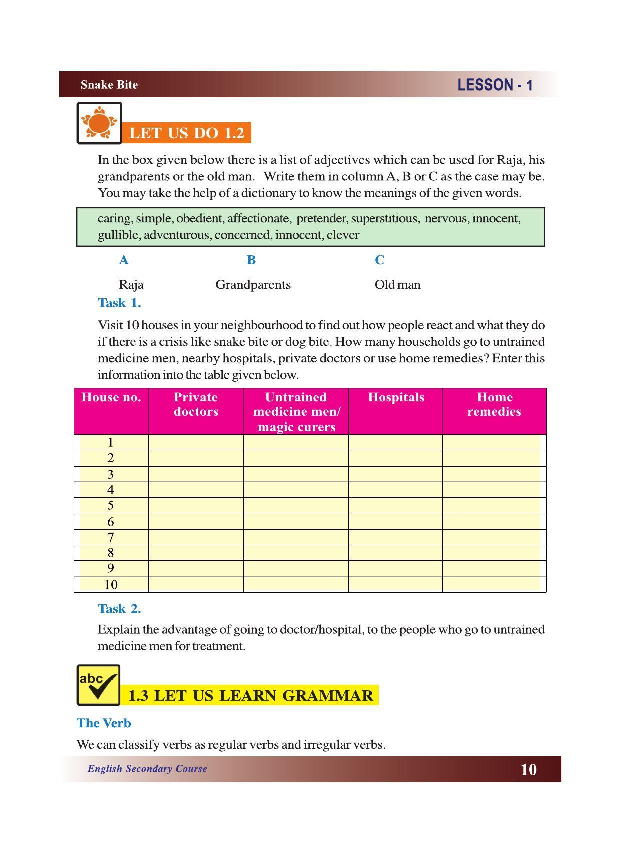 CGSOS Class 10 English eBook (English Medium) - Page 16
