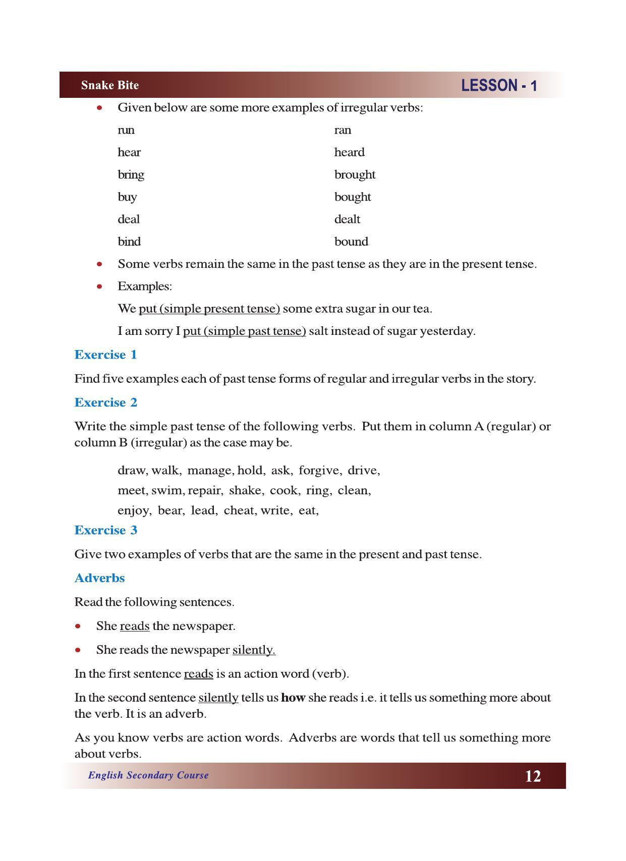CGSOS Class 10 English eBook (English Medium) - Page 18