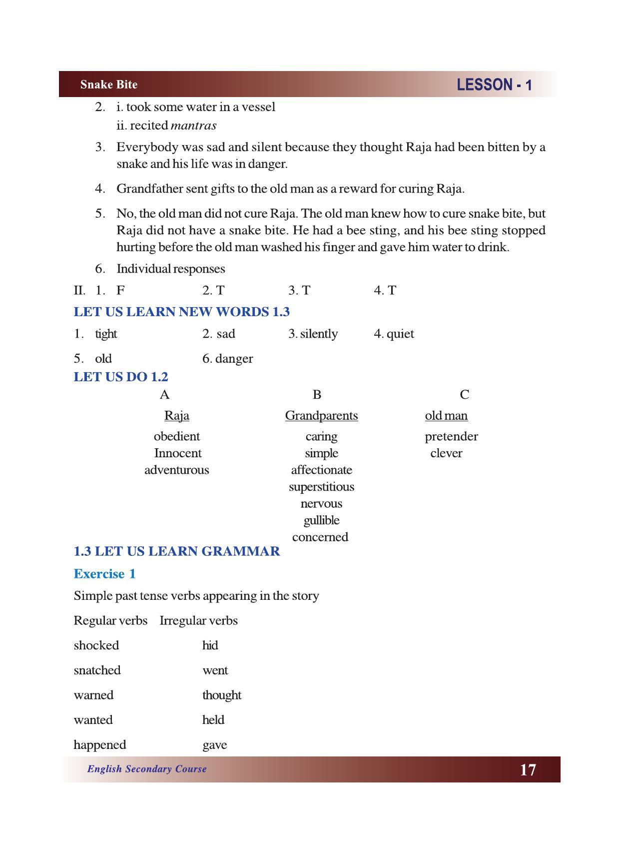 CGSOS Class 10 English eBook (English Medium) - Page 23