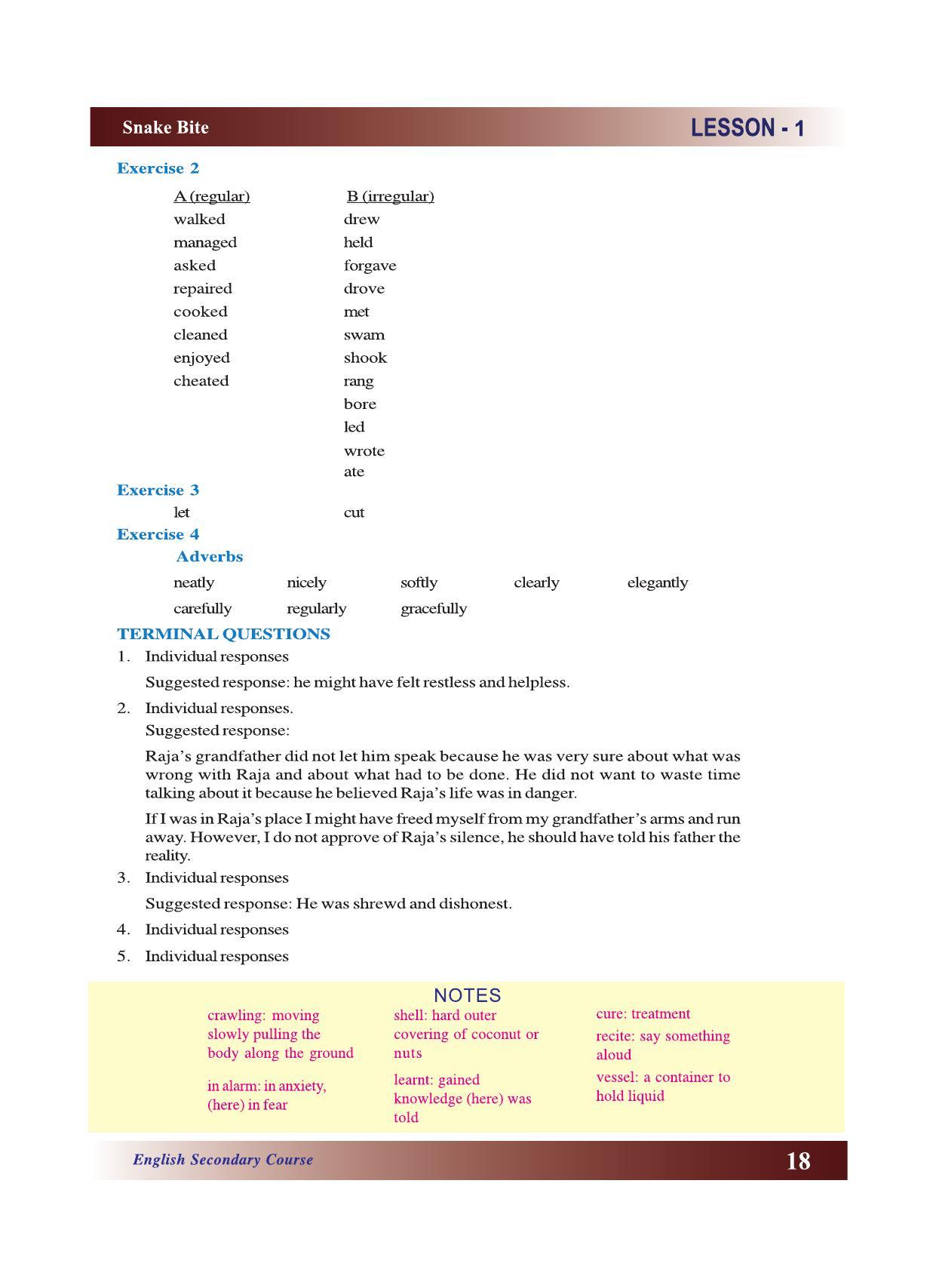 CGSOS Class 10 English eBook (English Medium) - Page 24