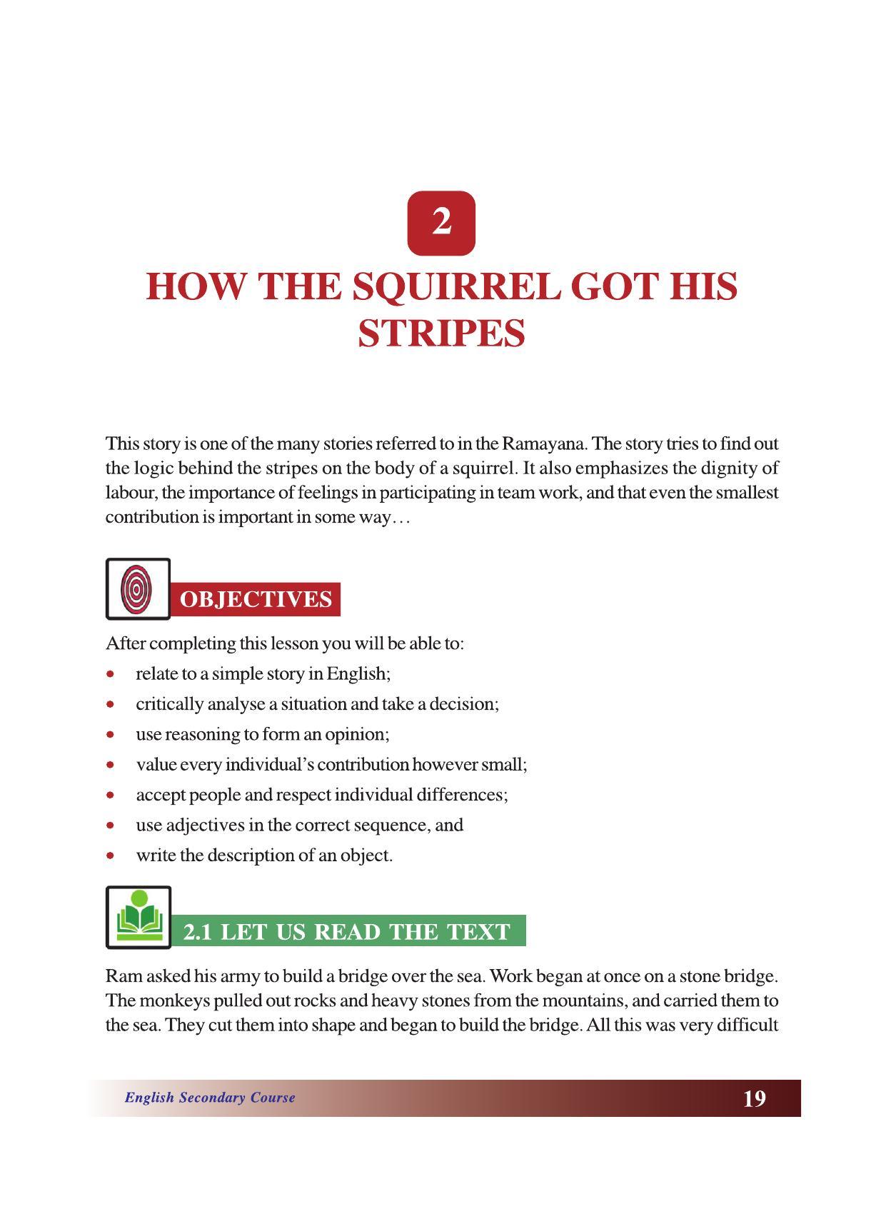 CGSOS Class 10 English eBook (English Medium) - Page 25