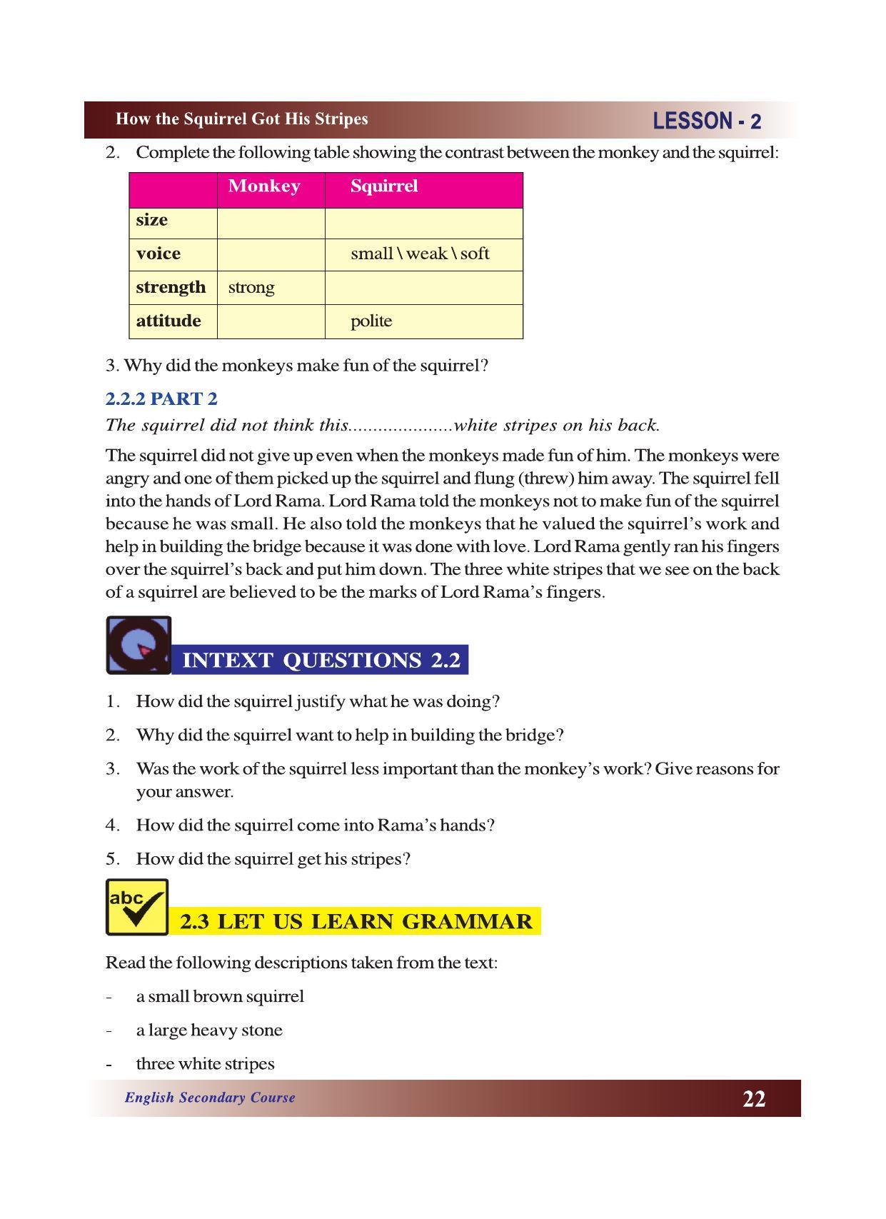 CGSOS Class 10 English eBook (English Medium) - Page 28