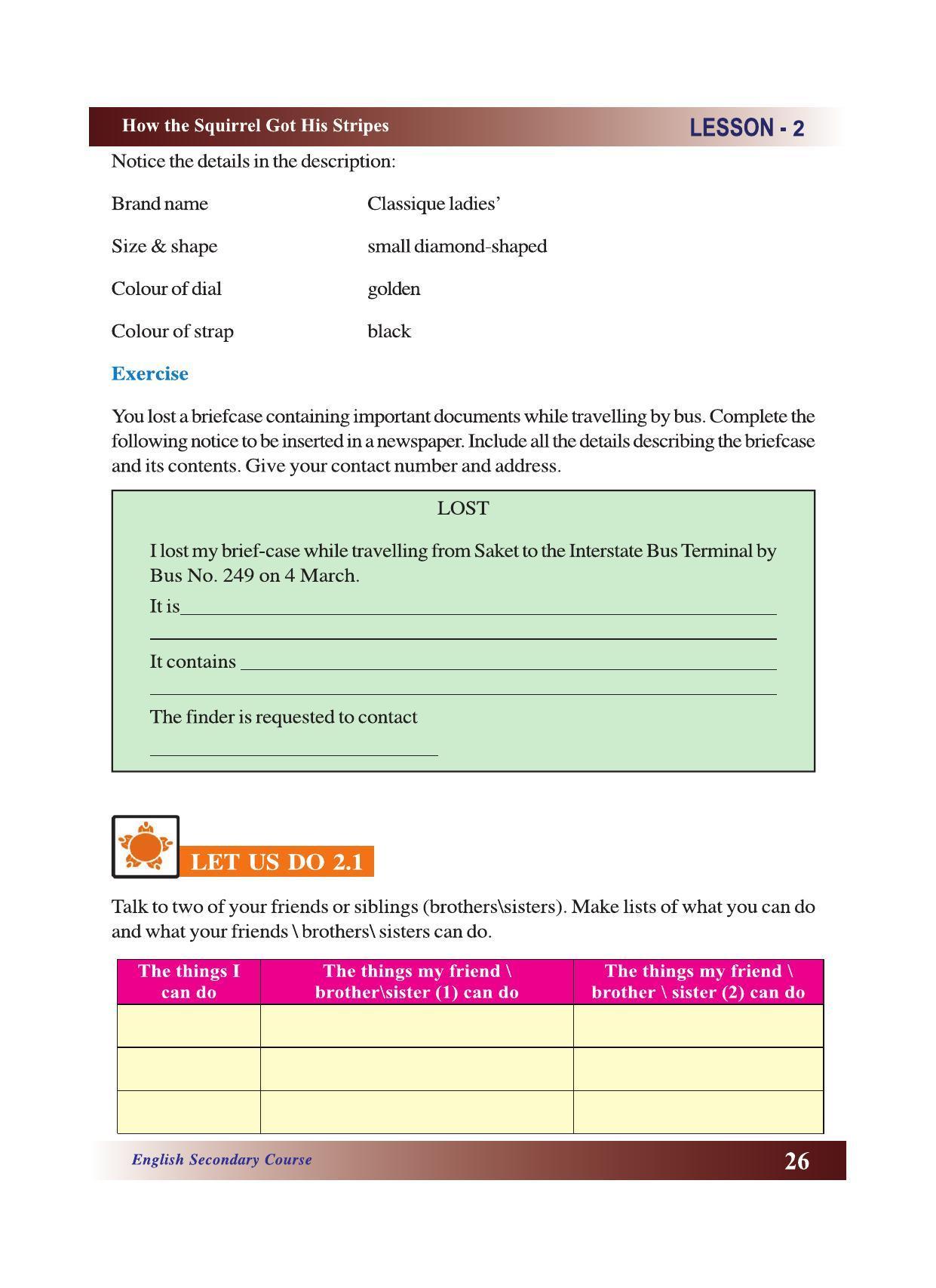 CGSOS Class 10 English eBook (English Medium) - Page 32