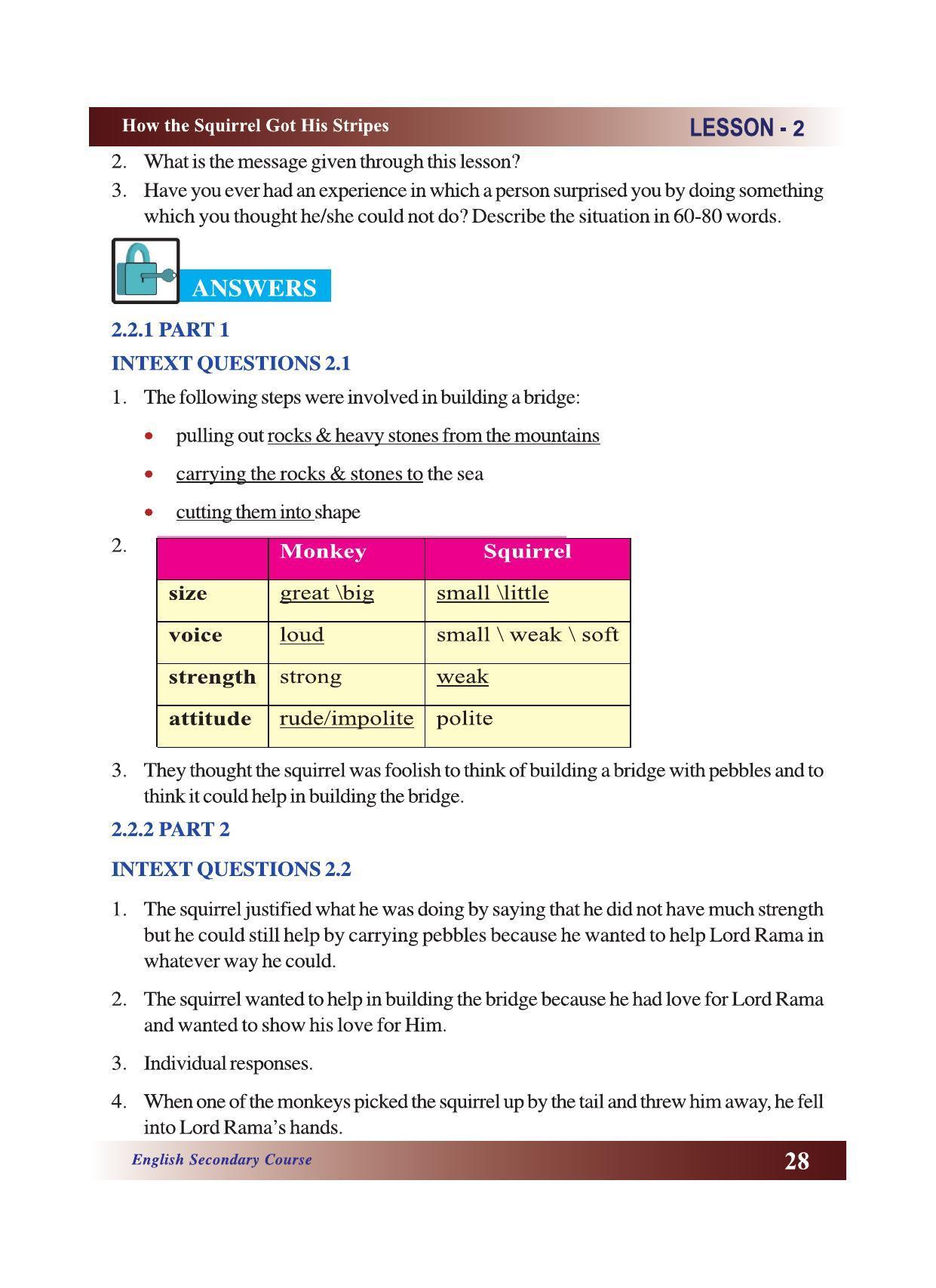 CGSOS Class 10 English eBook (English Medium) - Page 34