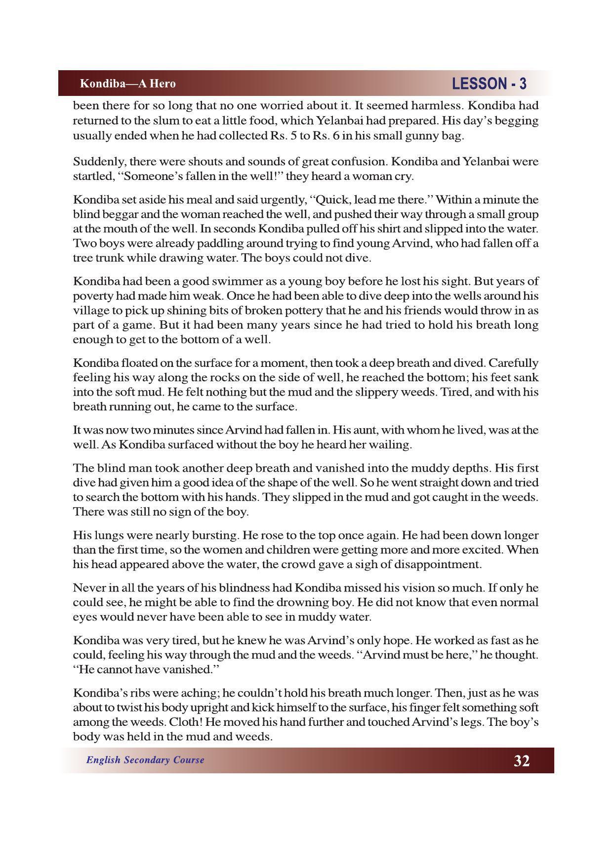 CGSOS Class 10 English eBook (English Medium) - Page 38