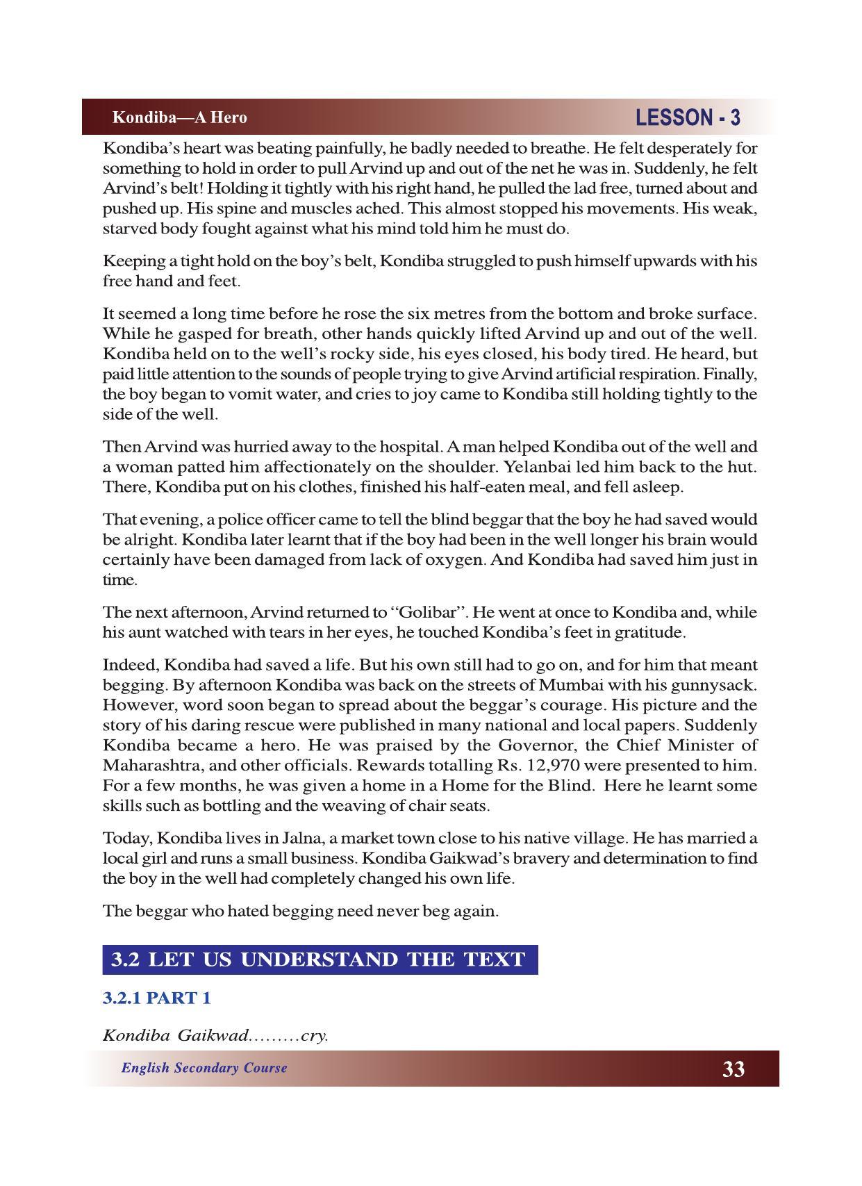 CGSOS Class 10 English eBook (English Medium) - Page 39