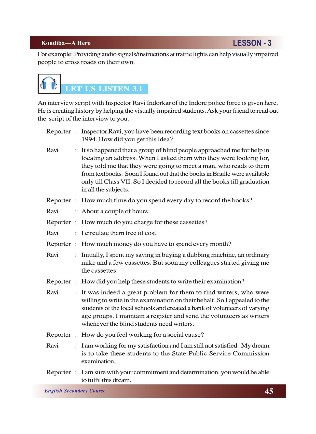 CGSOS Class 10 English eBook (English Medium) - Page 51