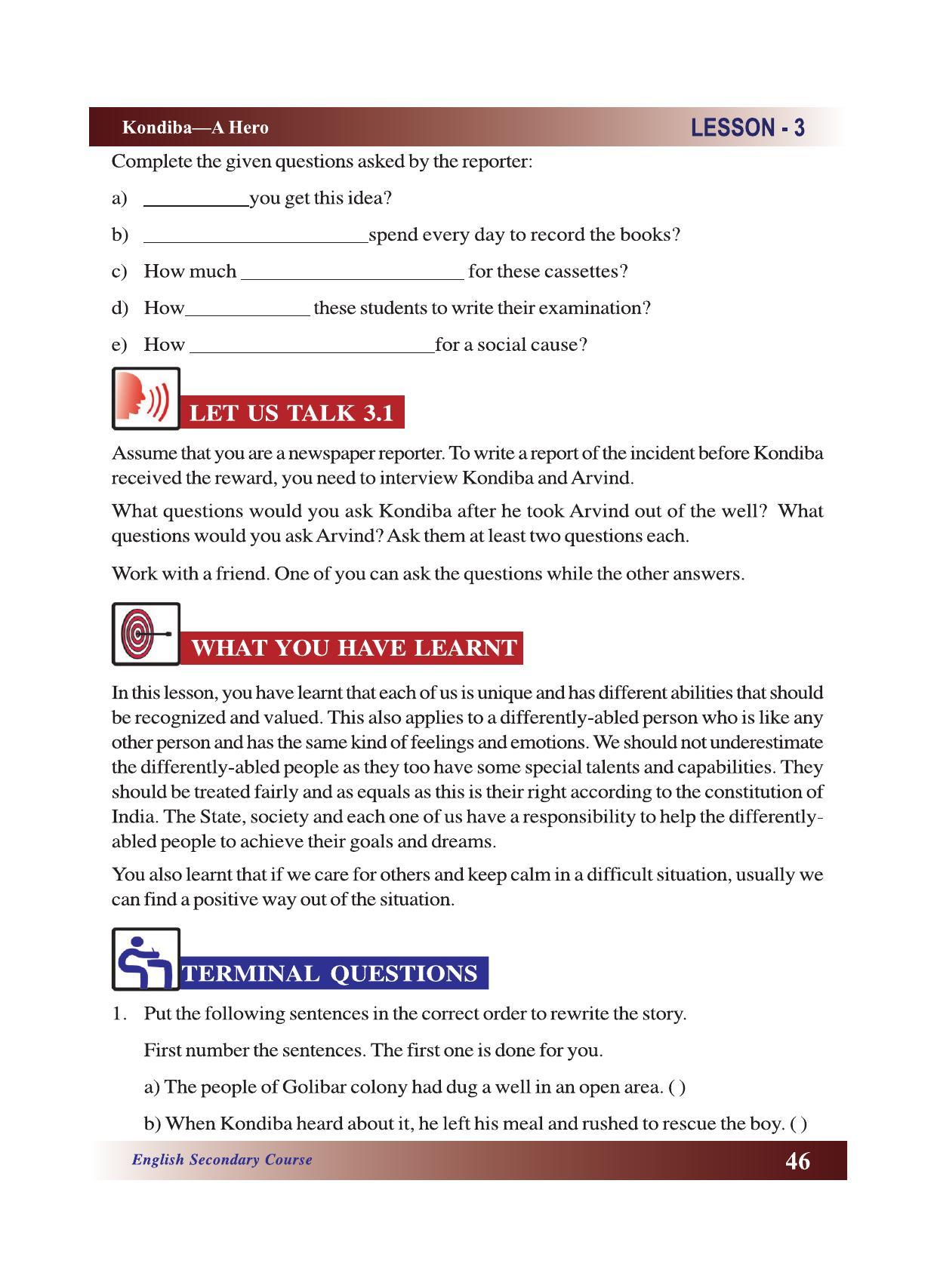 CGSOS Class 10 English eBook (English Medium) - Page 52
