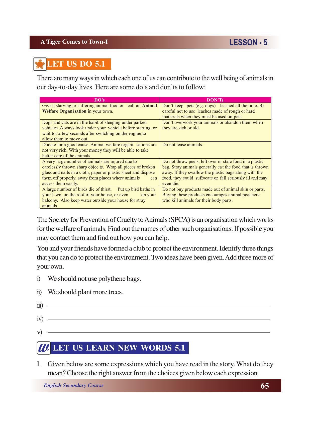 CGSOS Class 10 English eBook (English Medium) - Page 71