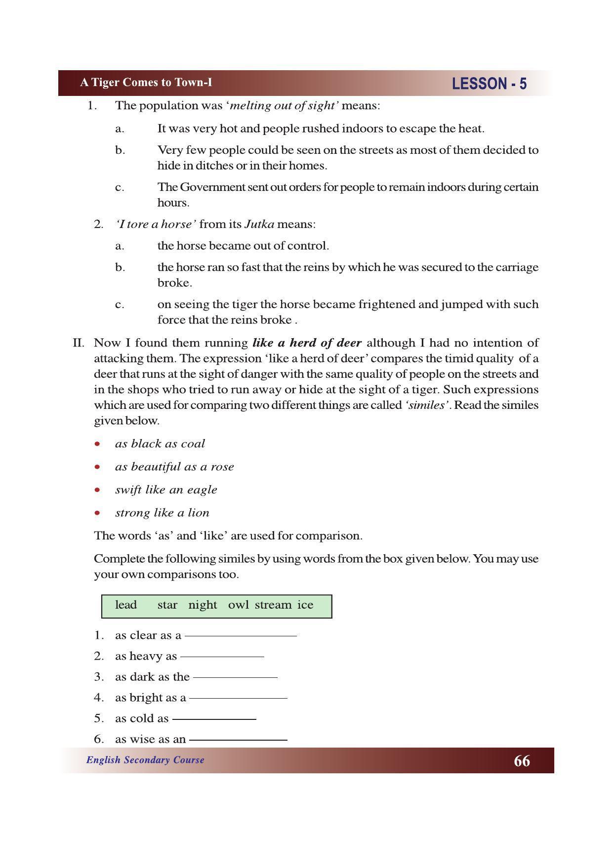 CGSOS Class 10 English eBook (English Medium) - Page 72