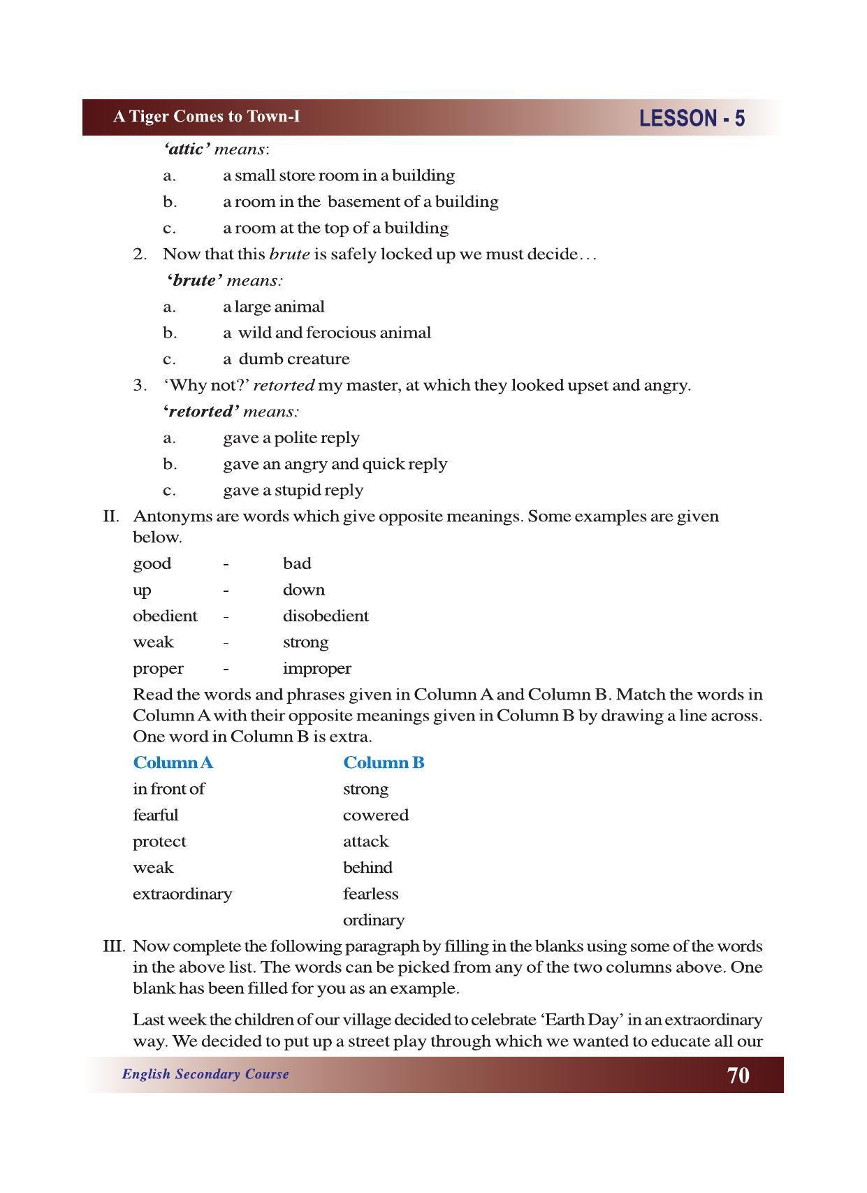 CGSOS Class 10 English eBook (English Medium) - Page 76