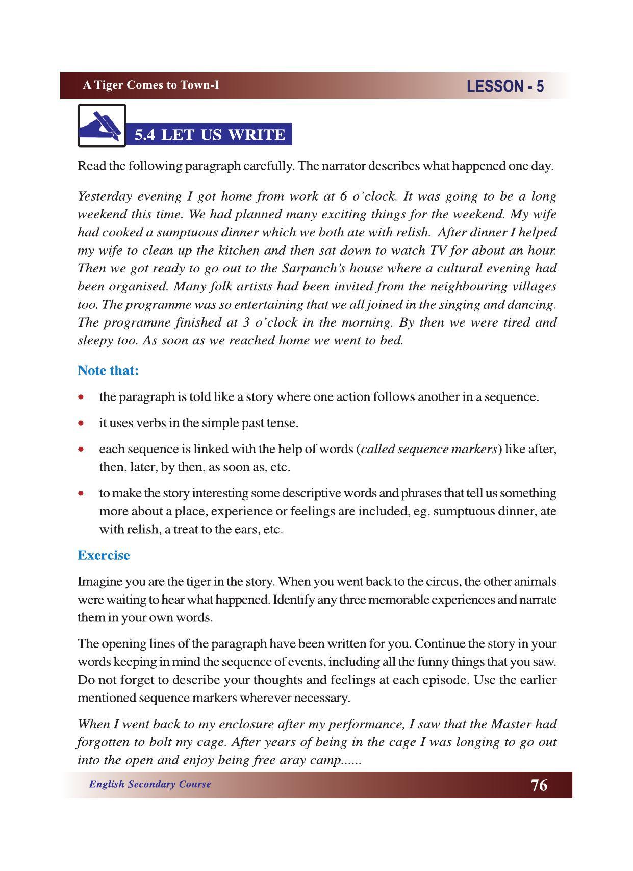 CGSOS Class 10 English eBook (English Medium) - Page 82