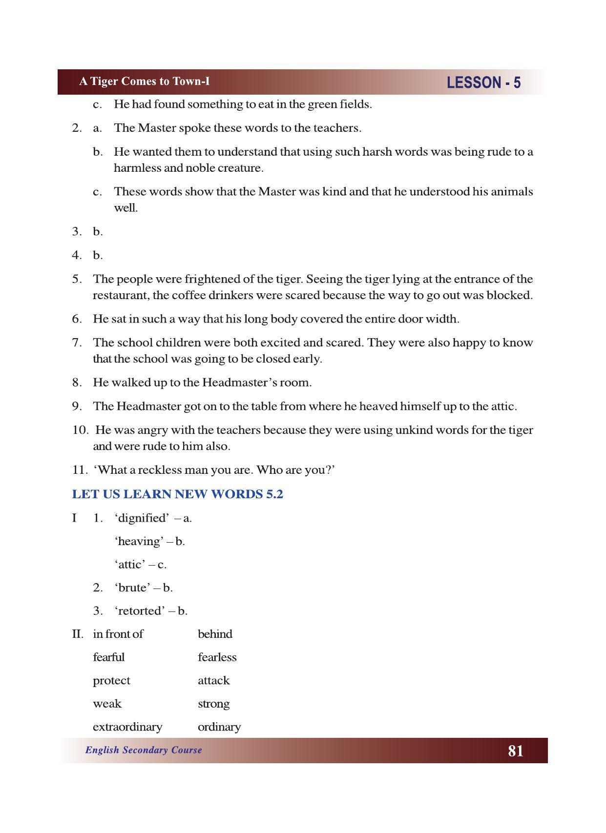 CGSOS Class 10 English eBook (English Medium) - Page 87